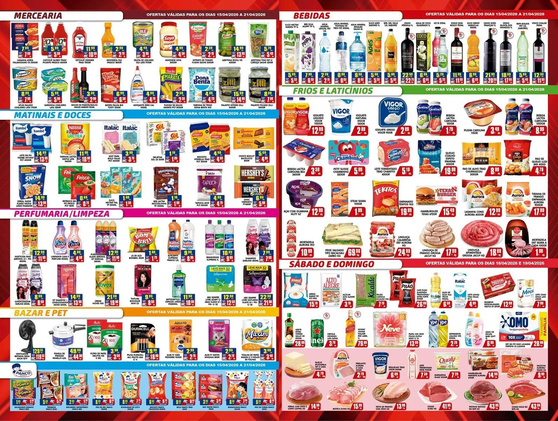 Encarte de Folheto Higa's Supermercado 15 de abril até 21 de abril 2026 - Pagina 2