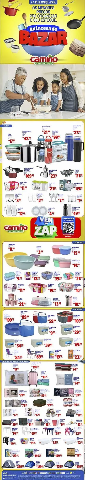 Encarte de Catálogo Camiño supermercados 2 de março até 15 de março 2026 - Pagina 1