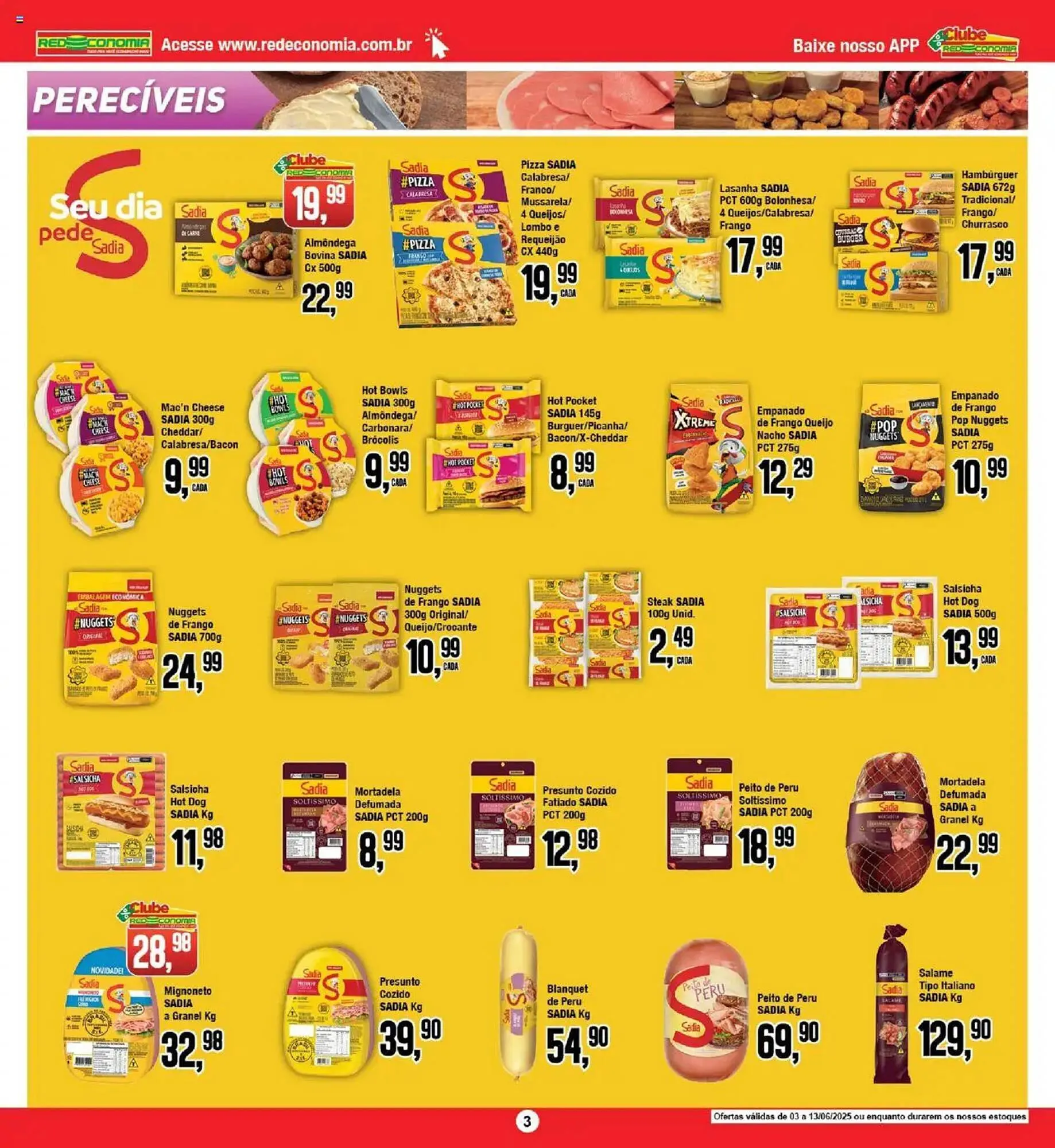 Encarte de Catálogo Redeconomia 3 de junho até 13 de junho 2025 - Pagina 3