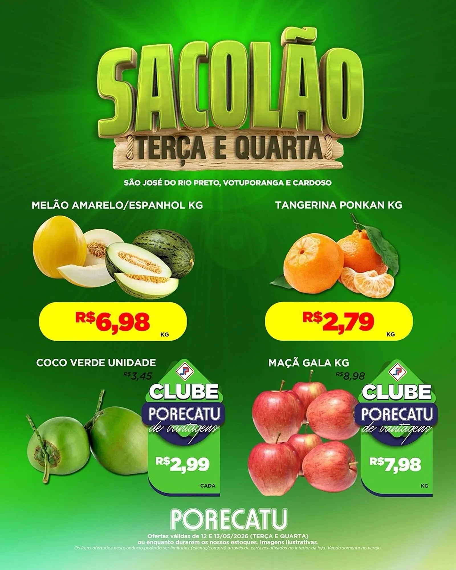 Encarte de Catálogo Supermercado Porecatu 12 de maio até 13 de maio 2026 - Pagina 5