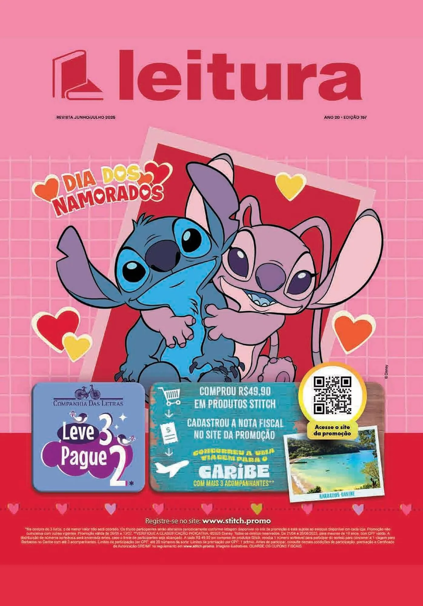 Encarte de Catálogo Livraria Leitura 27 de maio até 13 de julho 2025 - Pagina 1