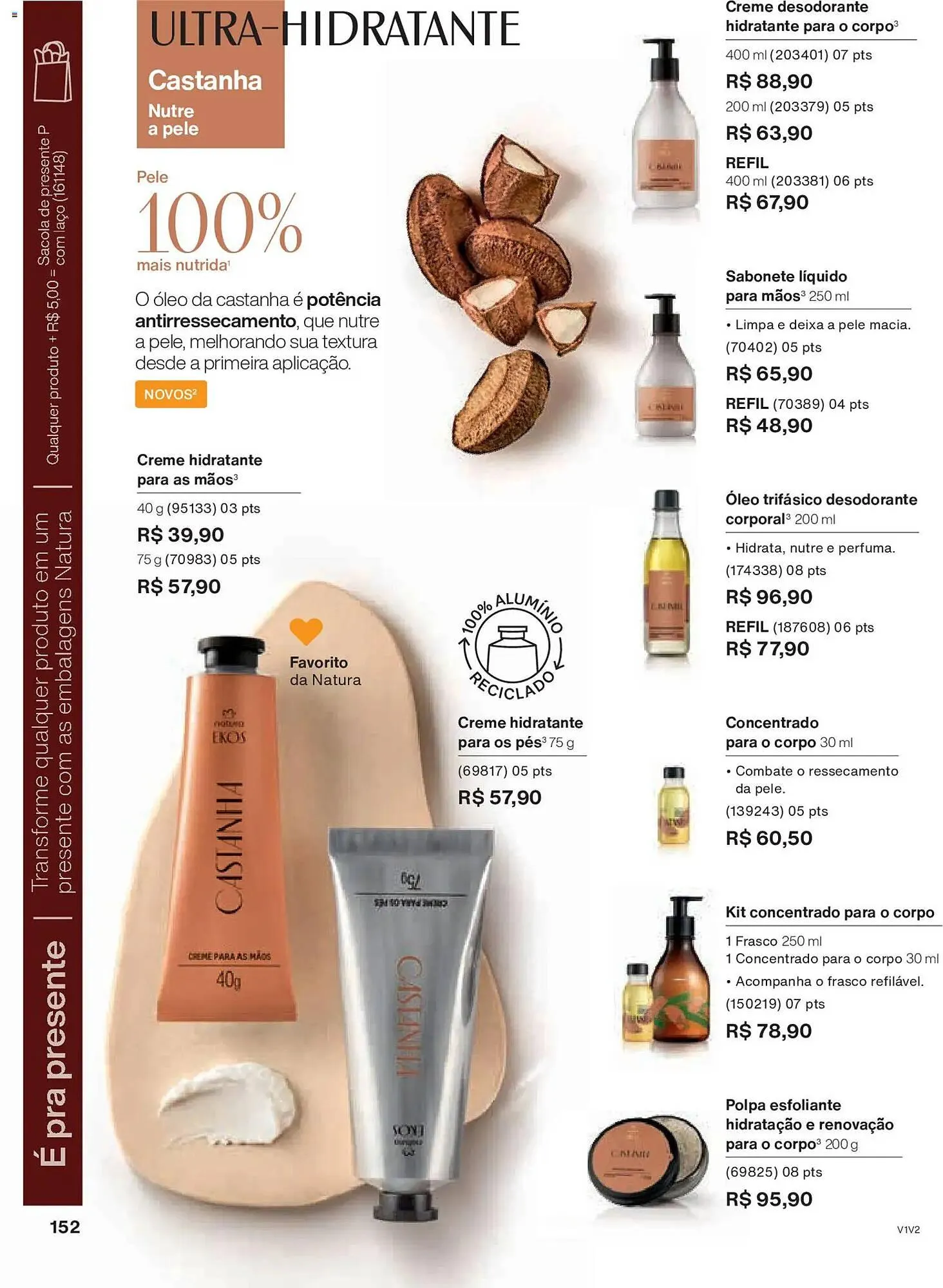 Encarte de Catálogo Natura 26 de novembro até 26 de dezembro 2025 - Pagina 152