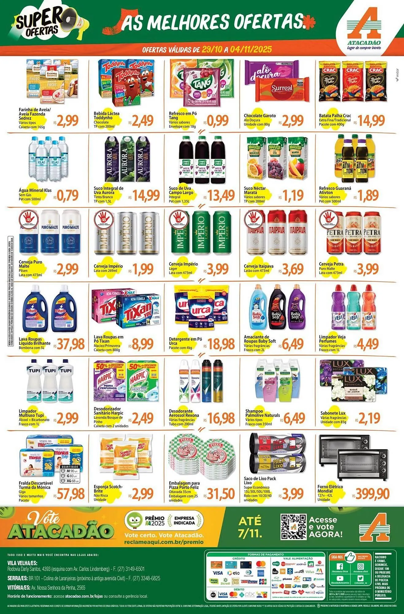 Encarte de Folheto Atacadão 29 de outubro até 4 de novembro 2025 - Pagina 2