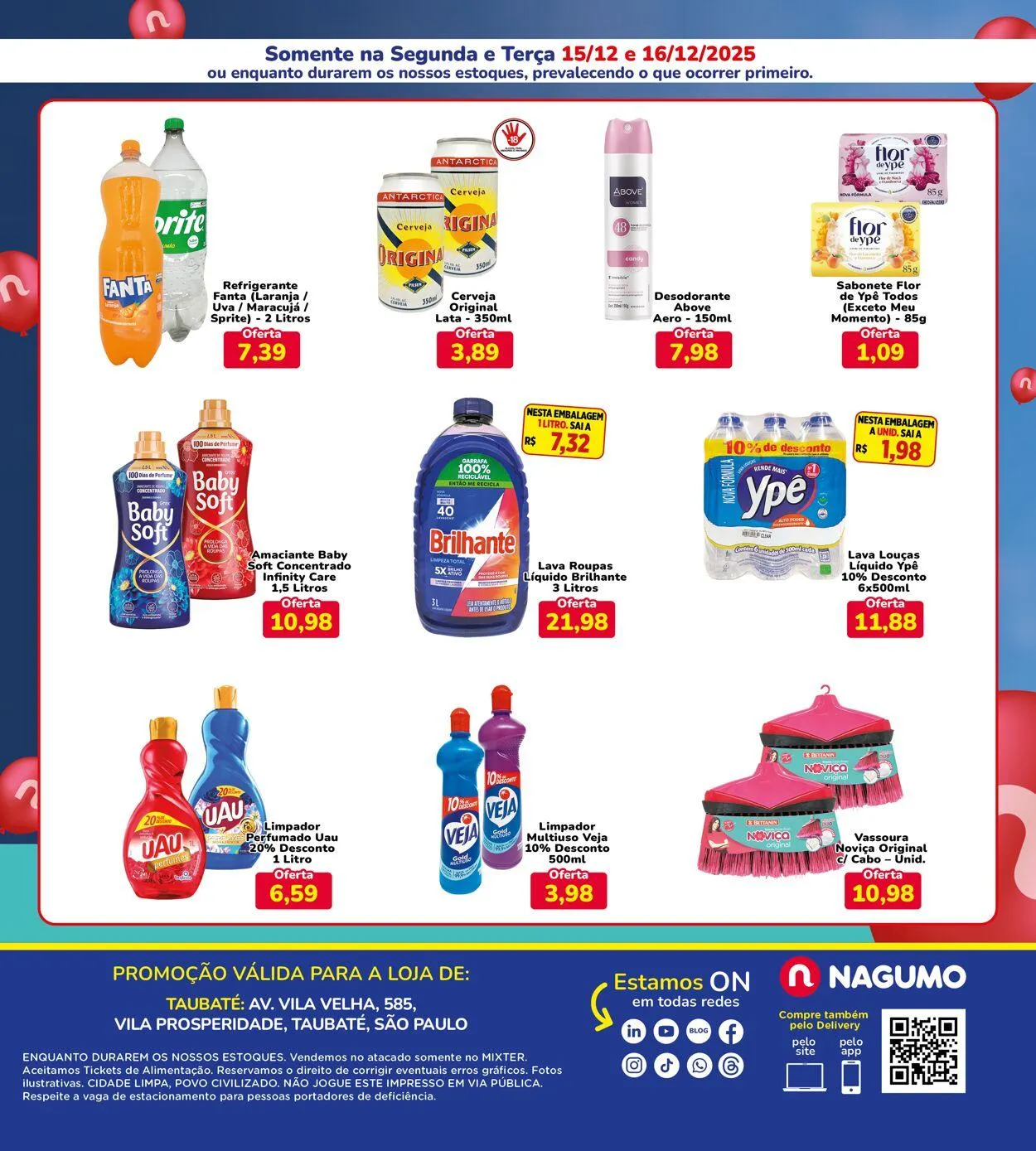 Encarte de Nagumo - Taubaté - Vila Velha 15 de dezembro até 29 de dezembro 2025 - Pagina 2