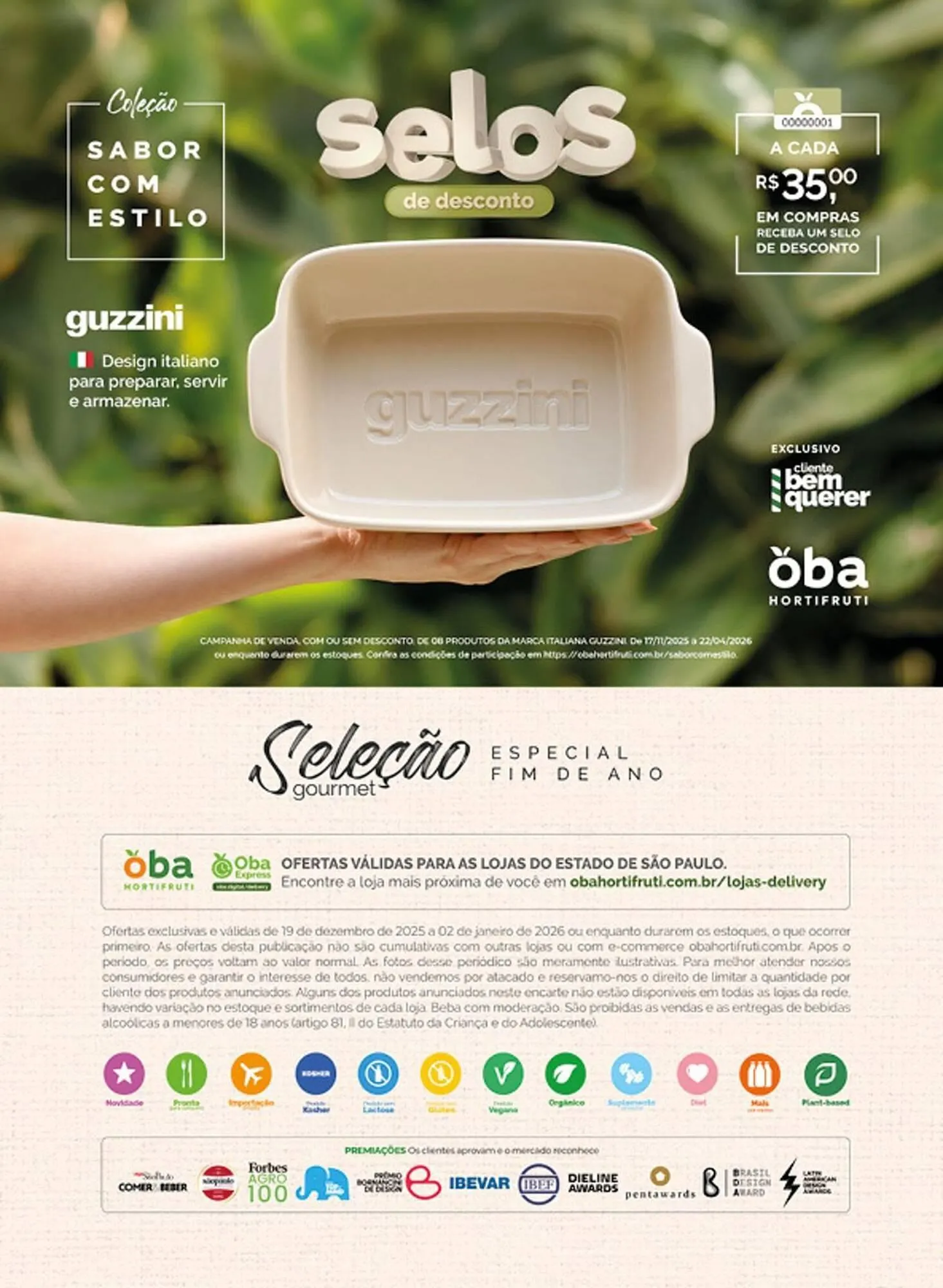 Encarte de Folheto Oba Hortifruti 19 de dezembro até 2 de janeiro 2026 - Pagina 16