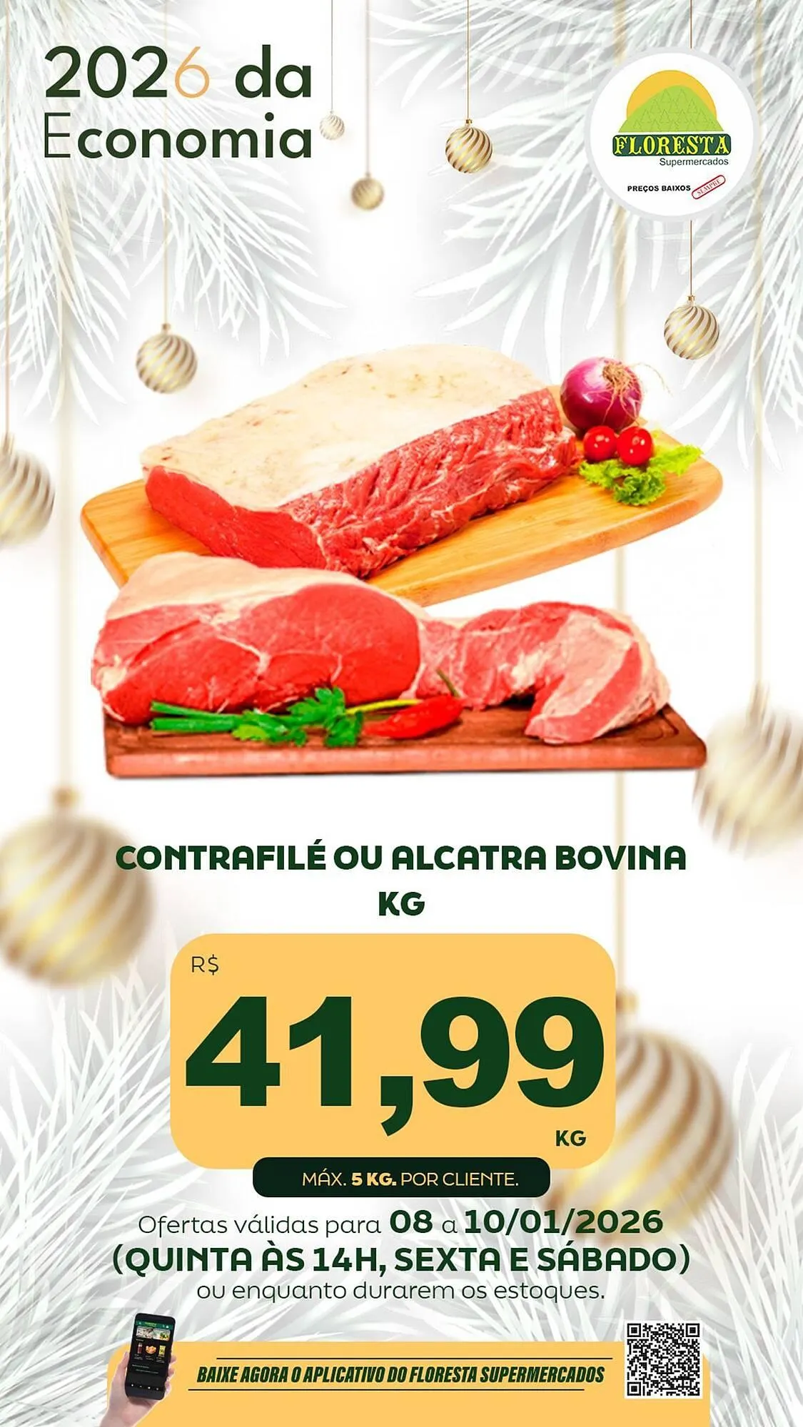 Encarte de Catálogo Floresta Supermercados 8 de janeiro até 8 de janeiro 2026 - Pagina 44