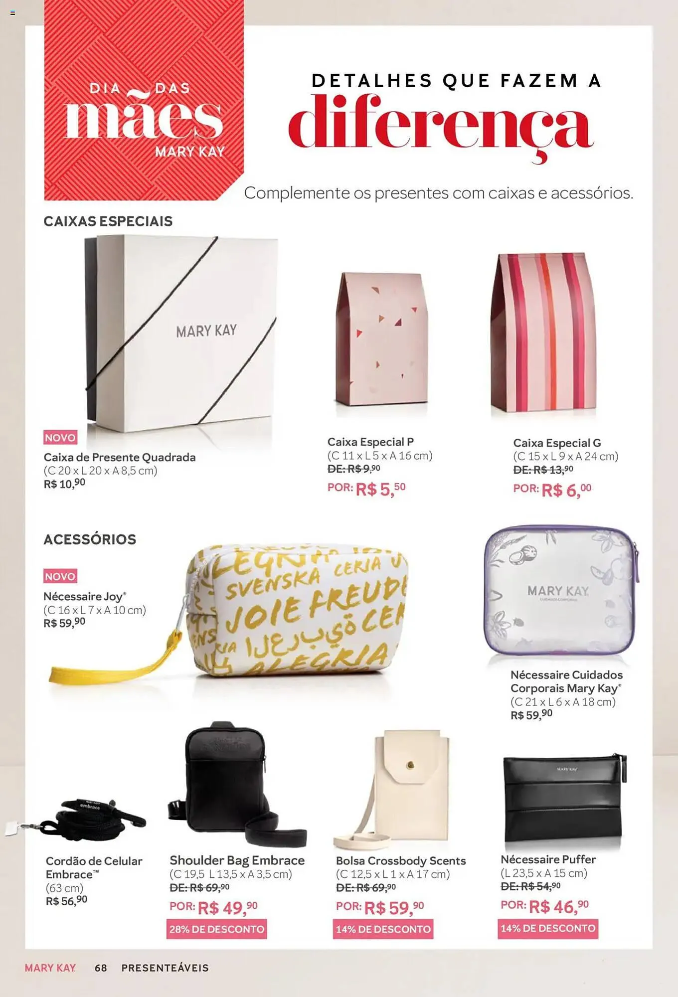 Encarte de Catálogo Mary Kay 1 de abril até 30 de abril 2025 - Pagina 68