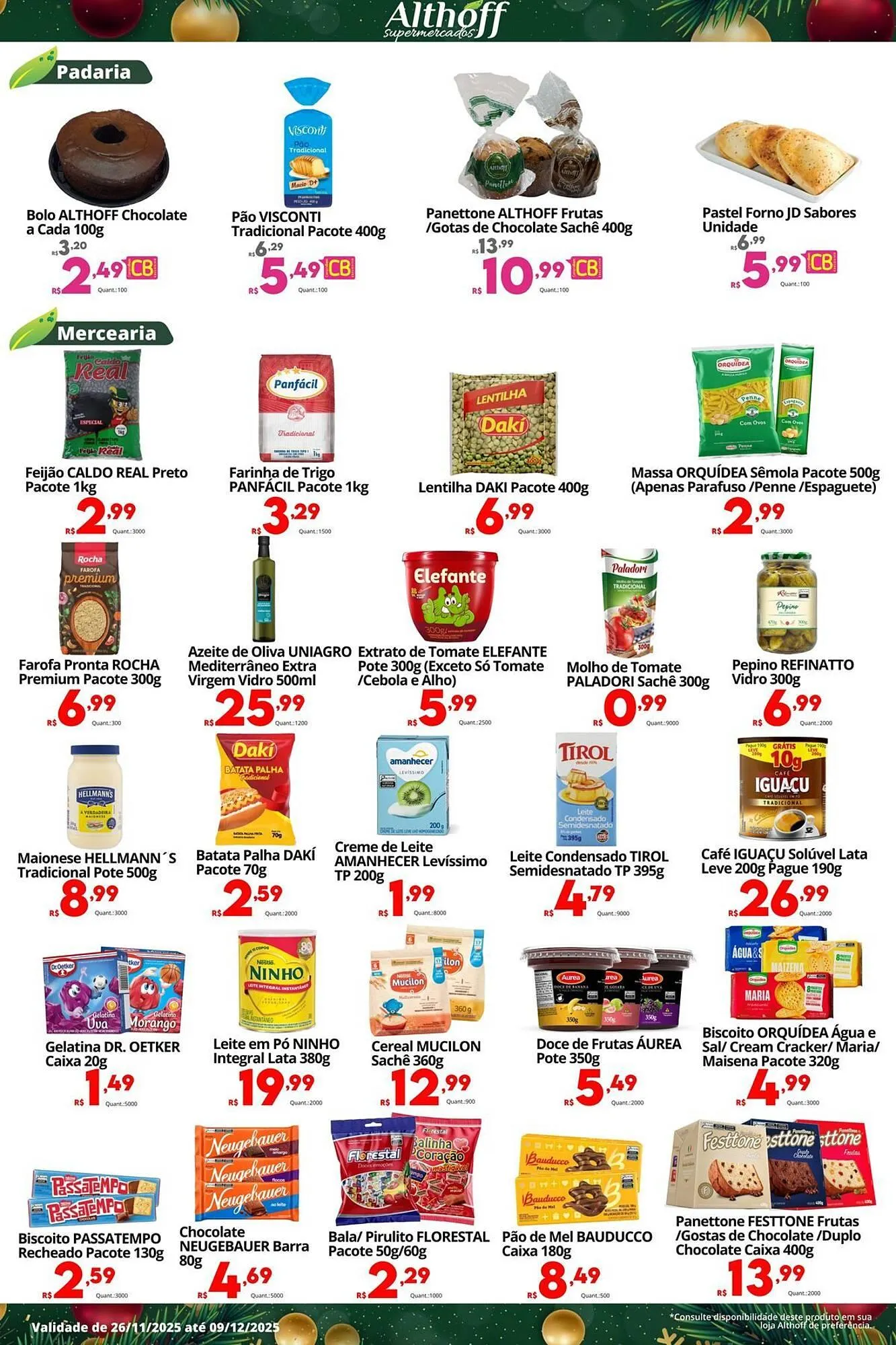 Encarte de Encarte Althoff Supermercados 26 de novembro até 9 de dezembro 2025 - Pagina 4