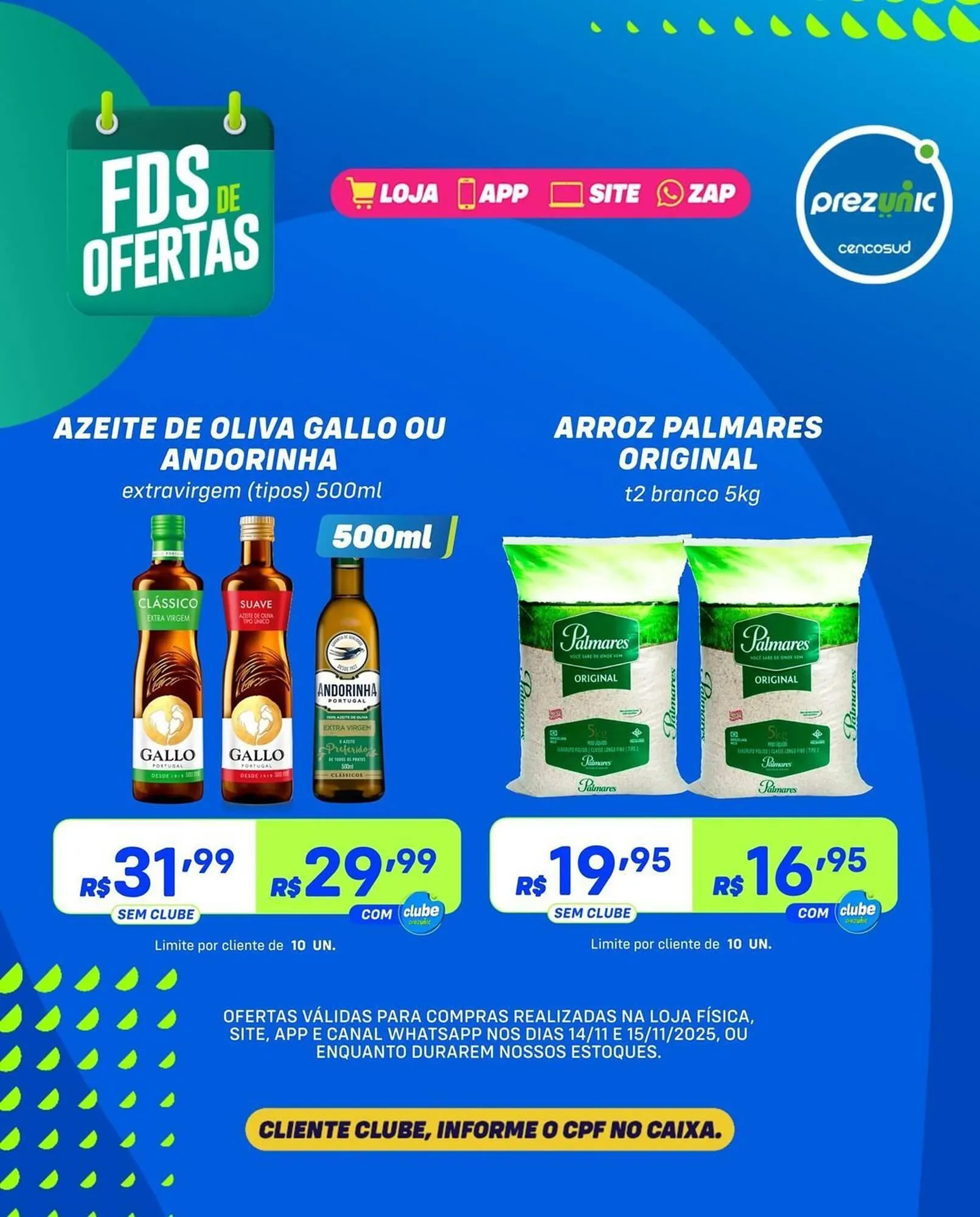 Encarte de Encarte Prezunic 14 de novembro até 15 de novembro 2025 - Pagina 4