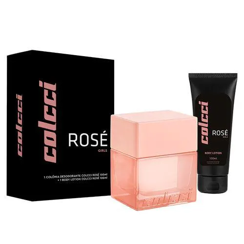 Kit Deo Colônia Colcci Rosé 100ml + Body Lotion 100ml