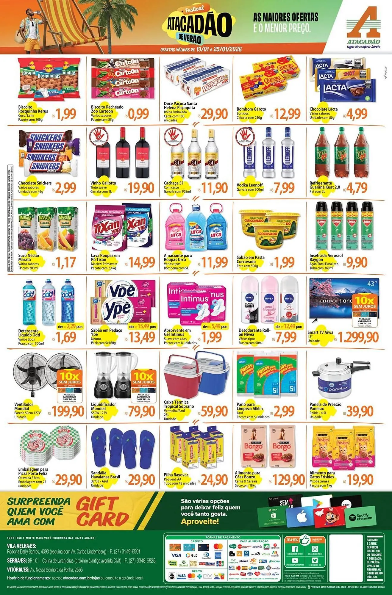 Encarte de Folheto Atacadão 19 de janeiro até 25 de janeiro 2026 - Pagina 2