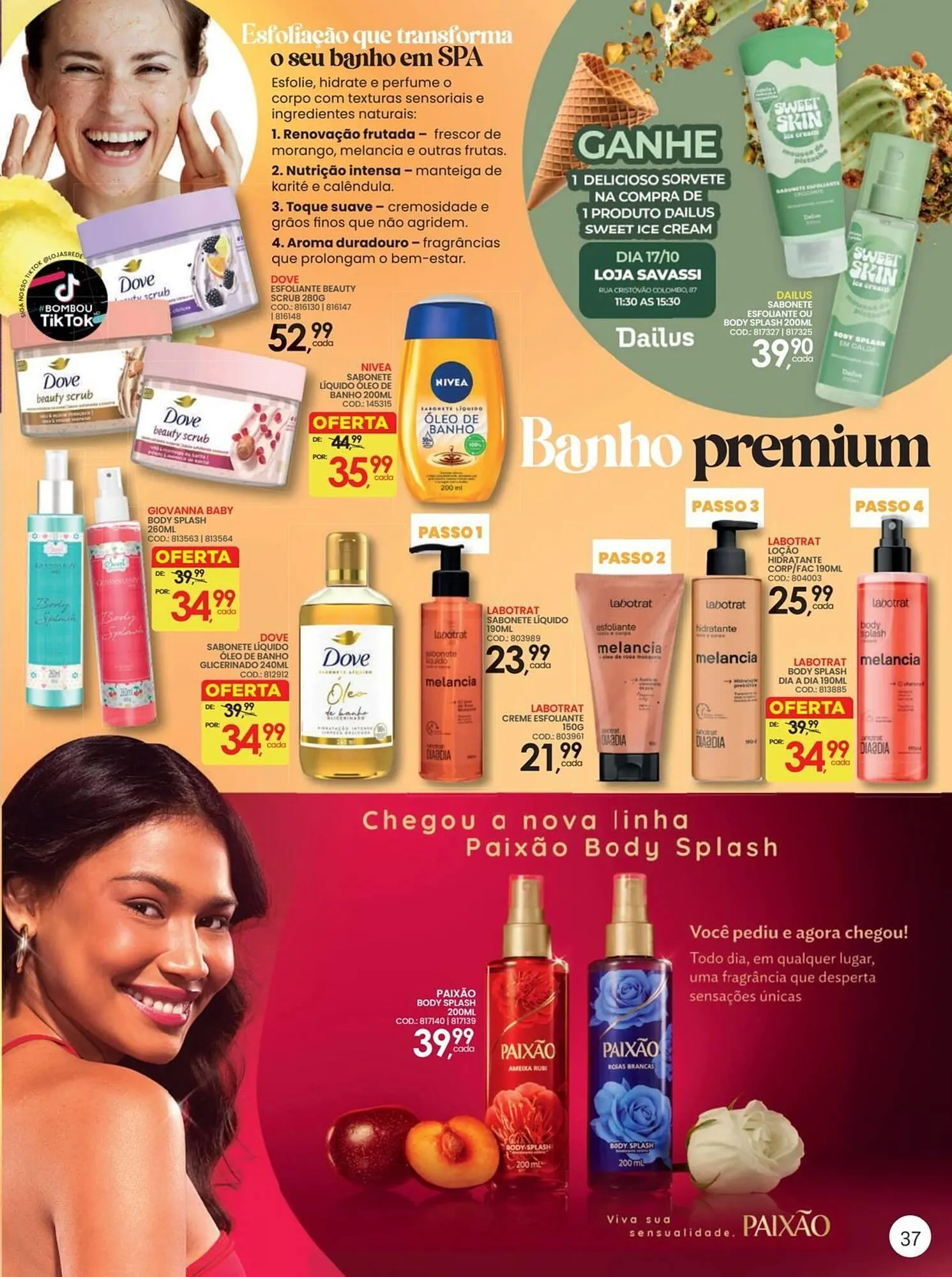Encarte de Folheto Lojas Rede 30 de setembro até 2 de novembro 2025 - Pagina 37