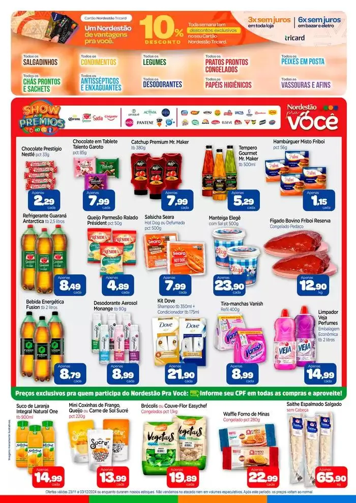 Encarte de Encarte Nordestao 26 de novembro até 3 de dezembro 2024 - Pagina 2