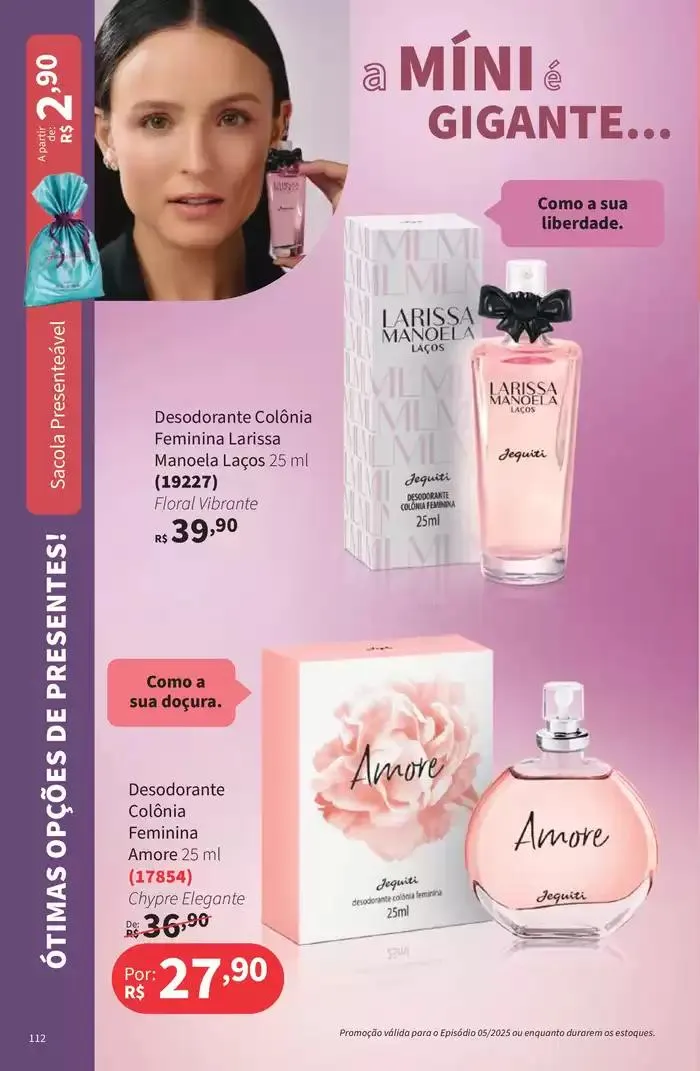 Encarte de Encarte Jequiti 21 de março até 1 de maio 2025 - Pagina 112