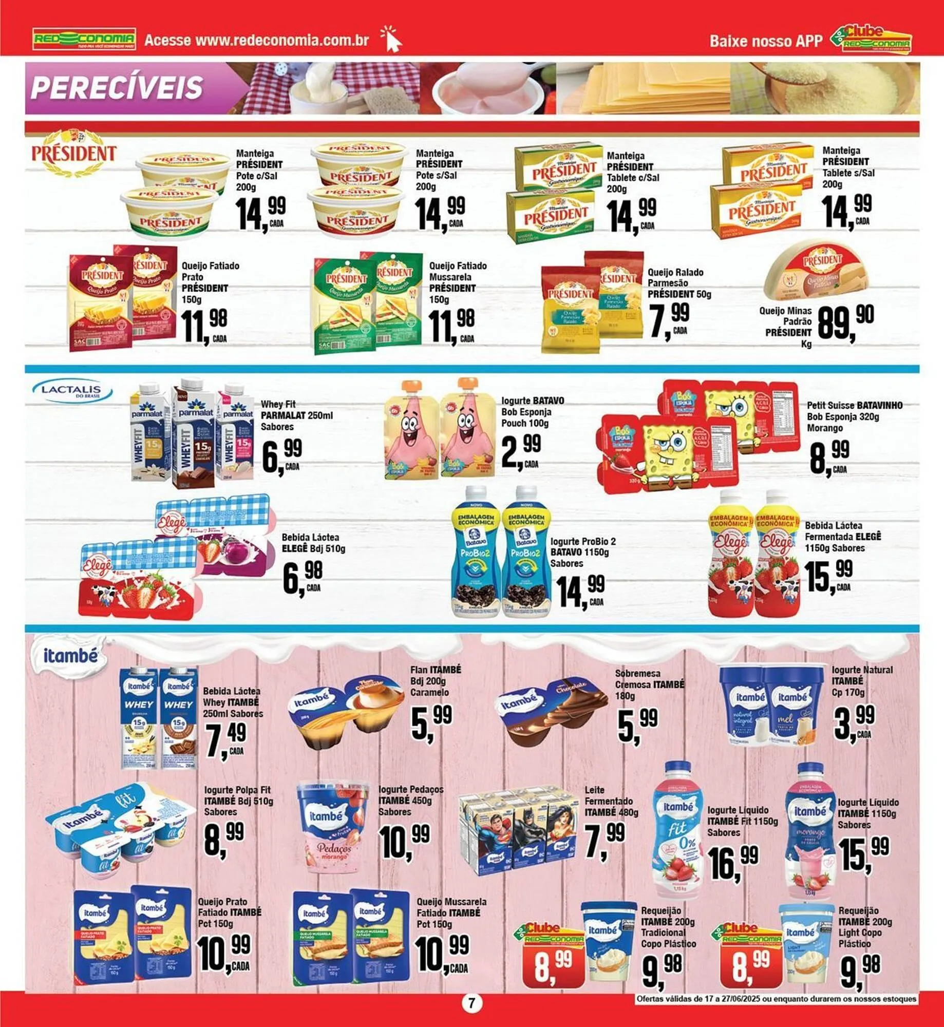 Encarte de Catálogo Rede Economia 27 de junho até 29 de junho 2025 - Pagina 7