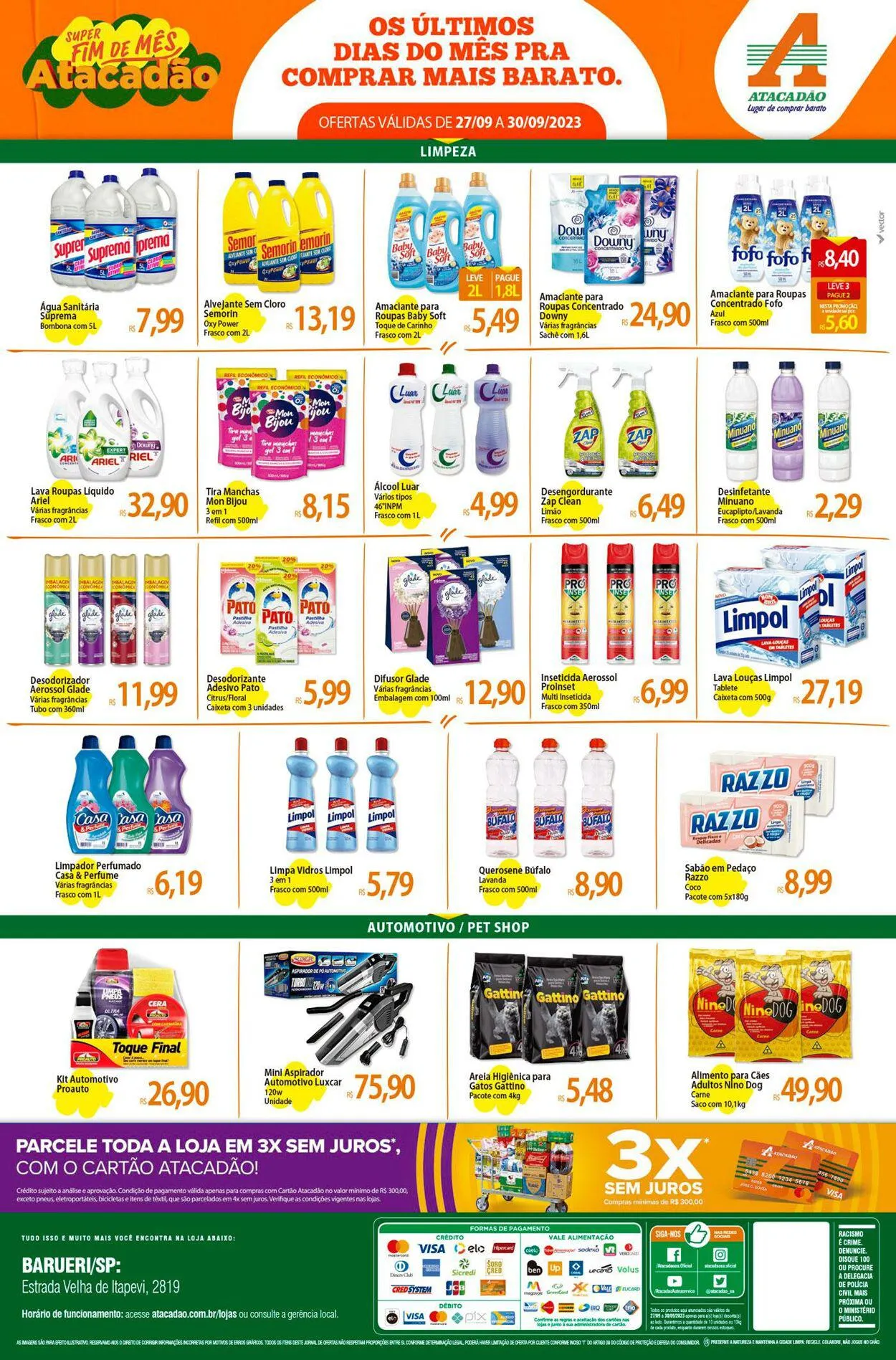 Encarte de Atacadão - SP - Barueri 27 de setembro até 30 de setembro 2023 - Pagina 8