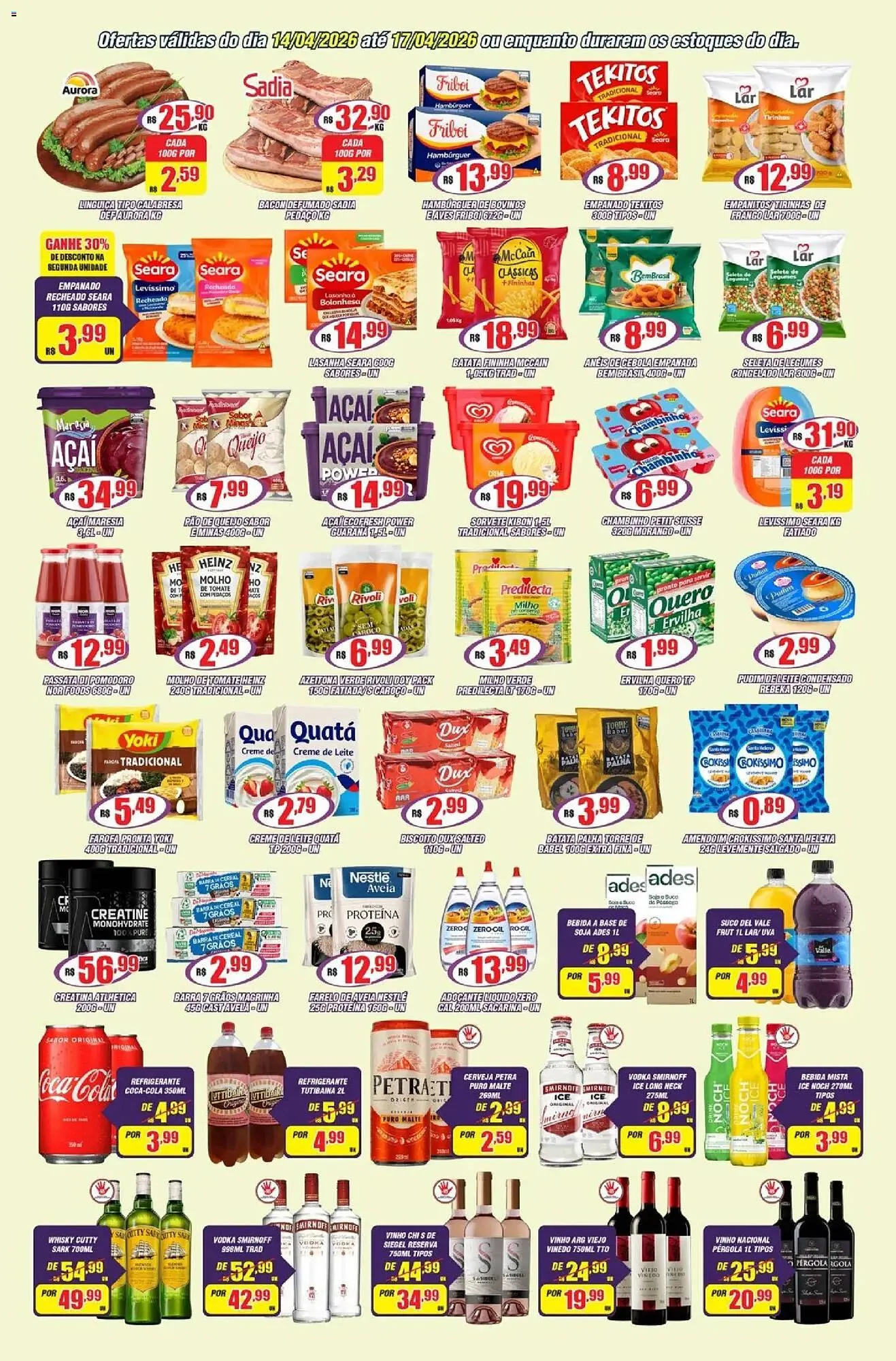 Encarte de Catálogo Violeta Supermercados 14 de abril até 16 de abril 2026 - Pagina 2