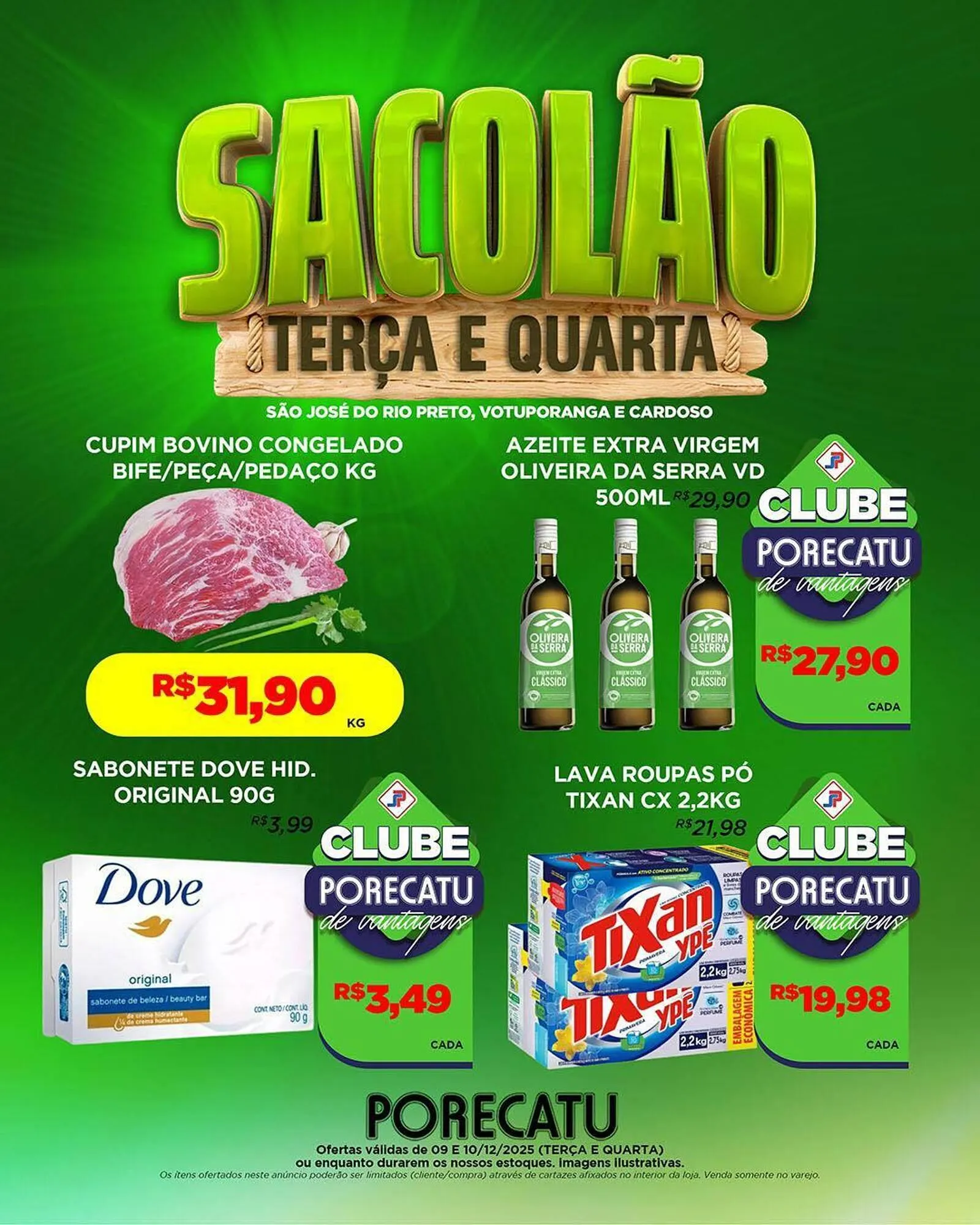 Encarte de Catálogo Supermercado Porecatu 9 de dezembro até 10 de dezembro 2025 - Pagina 2