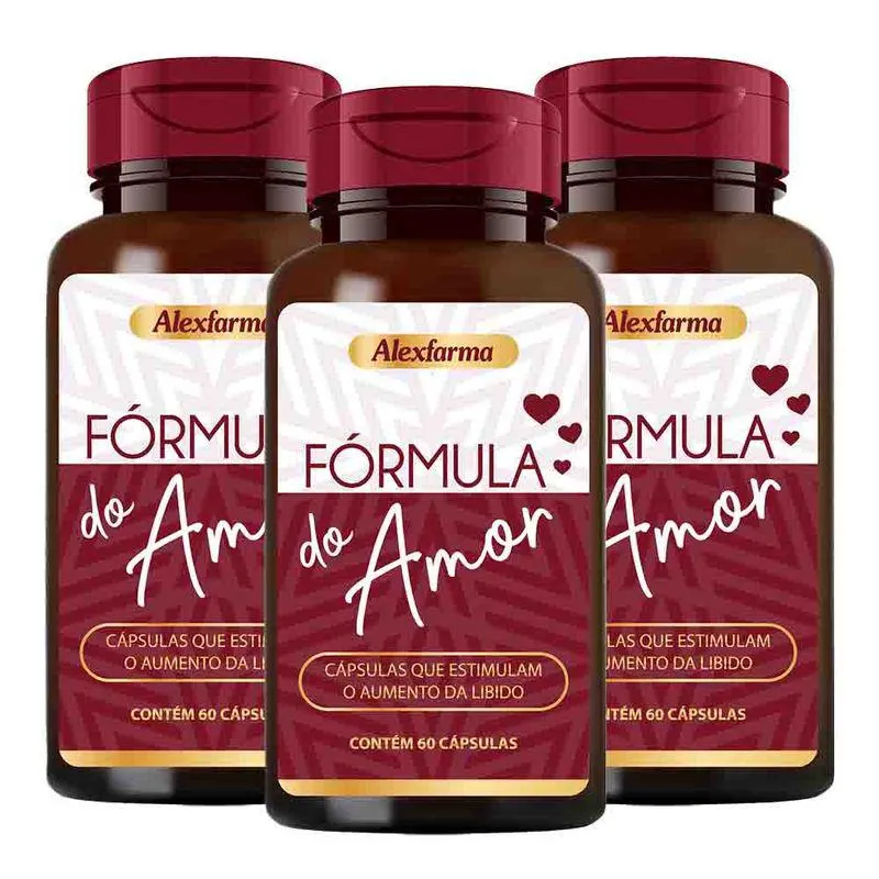COMBO FORMULA DO AMOR 3 MESES DE TRATAMENTO
