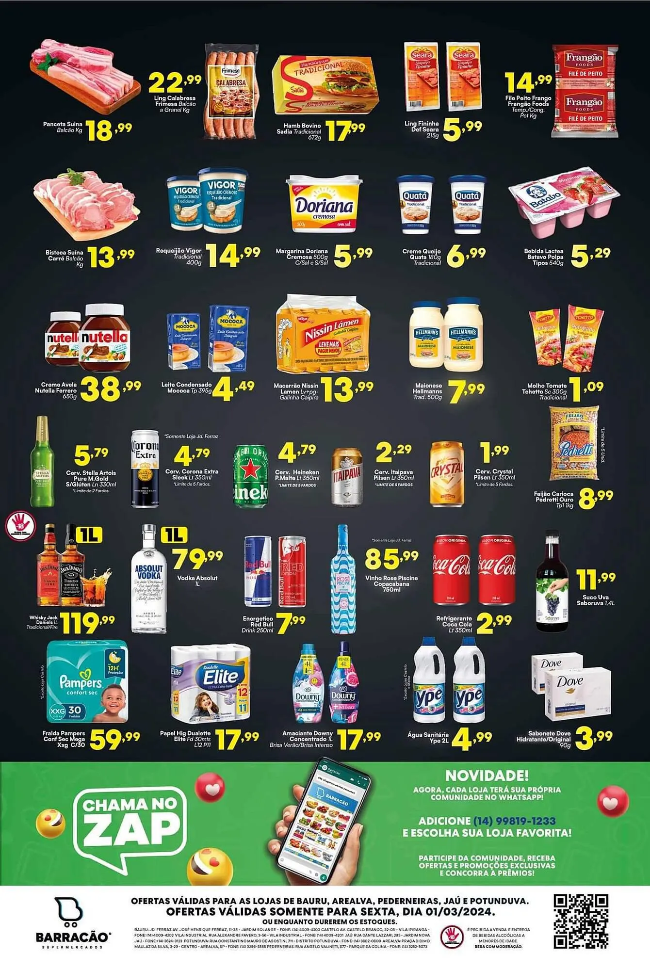 Encarte de Catálogo Barracão Supermercado 1 de março até 1 de março 2024 - Pagina 2