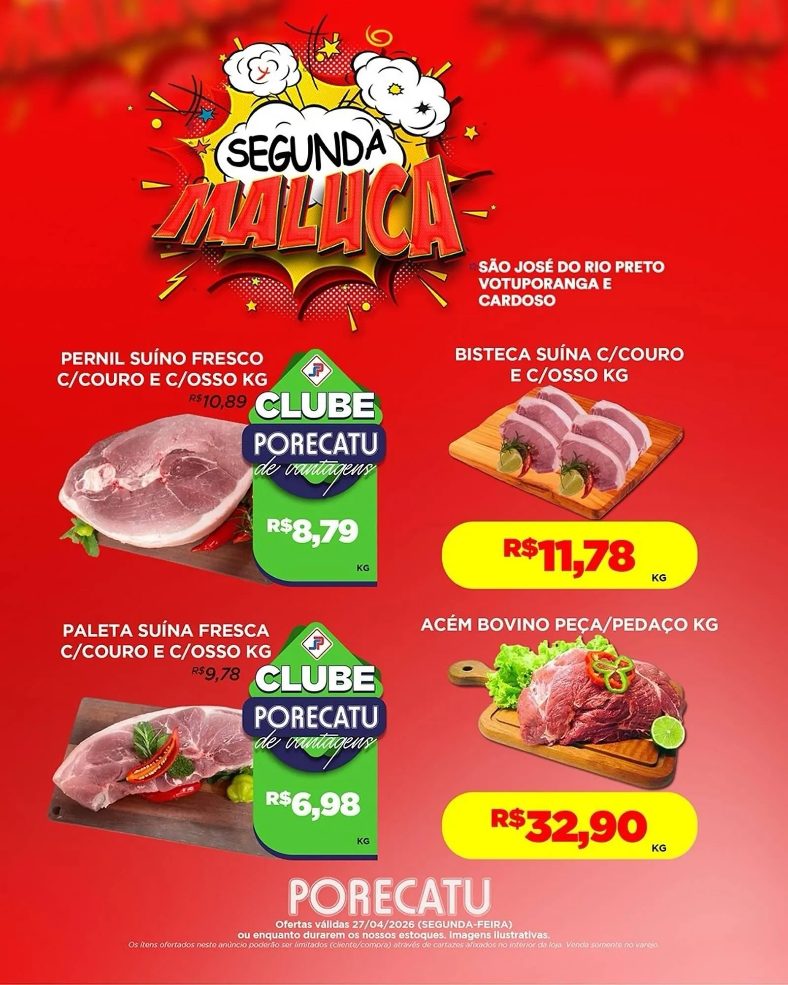 Encarte de Catálogo Supermercado Porecatu 27 de abril até 27 de abril 2026 - Pagina 3