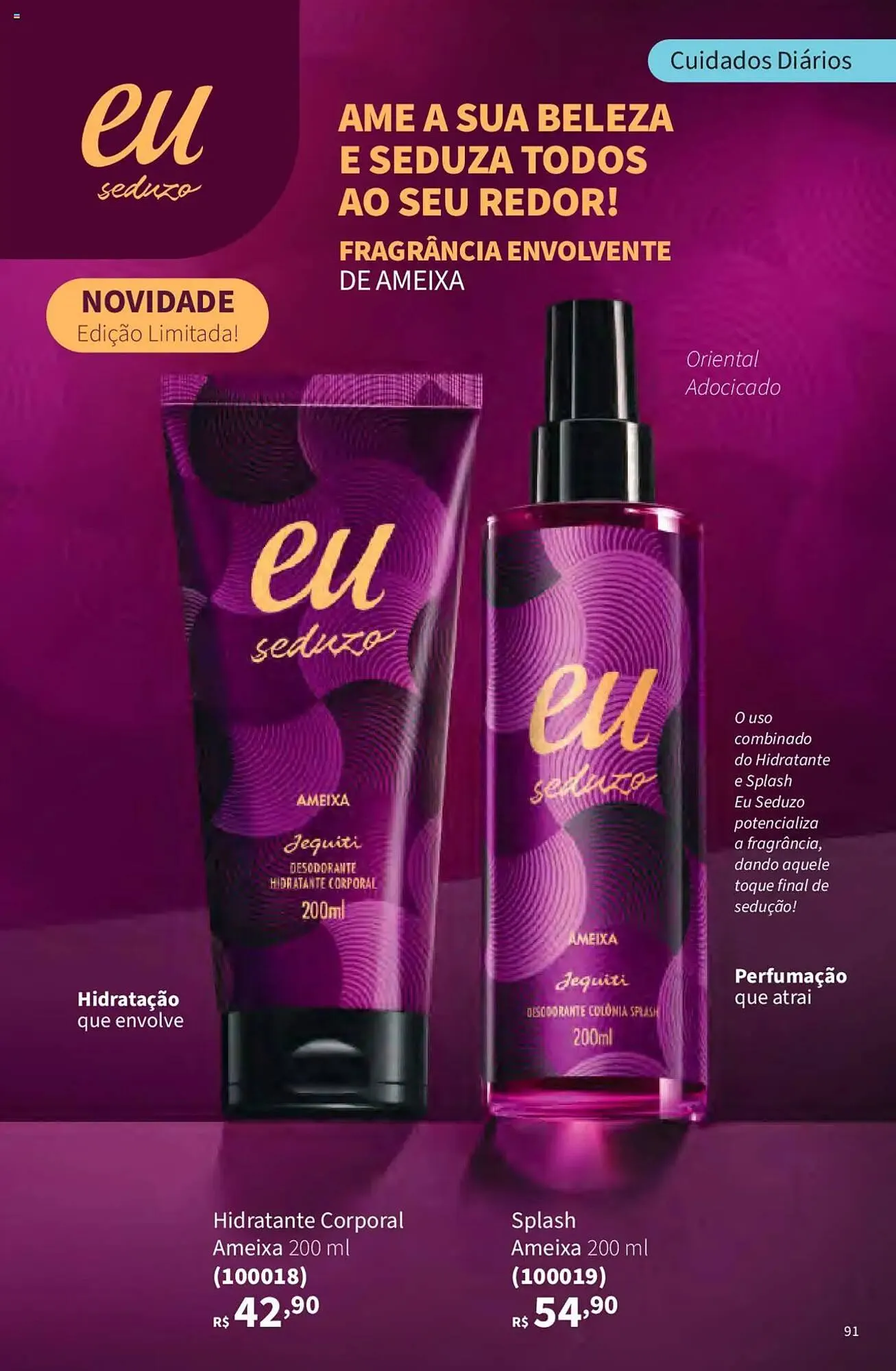 Encarte de Catálogo Jequiti 2 de junho até 24 de junho 2025 - Pagina 91