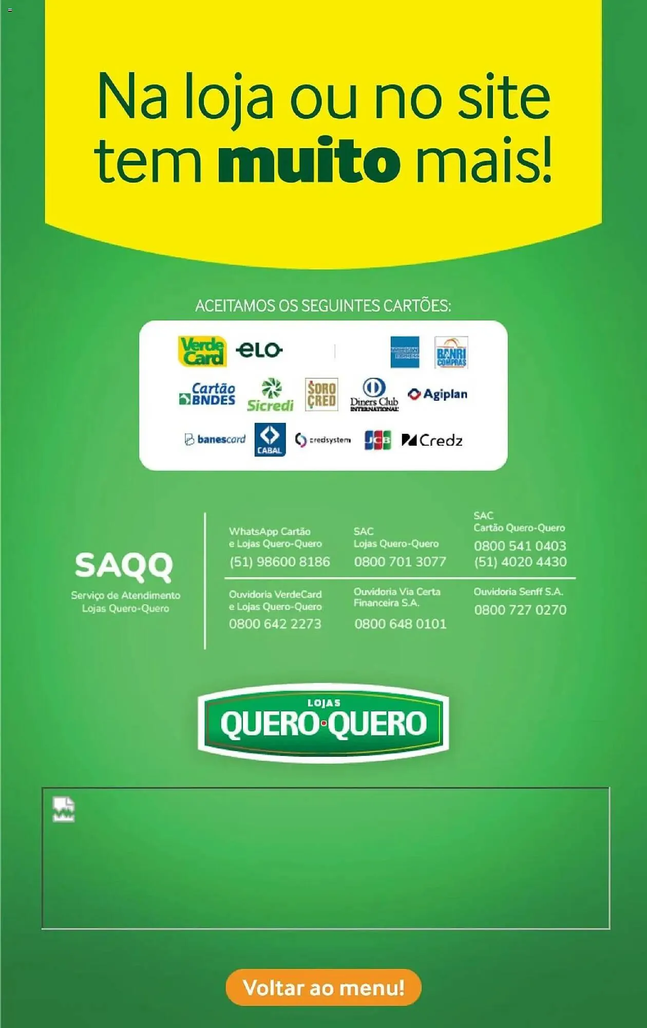 Encarte de Folheto Quero Quero 16 de março até 1 de abril 2026 - Pagina 22