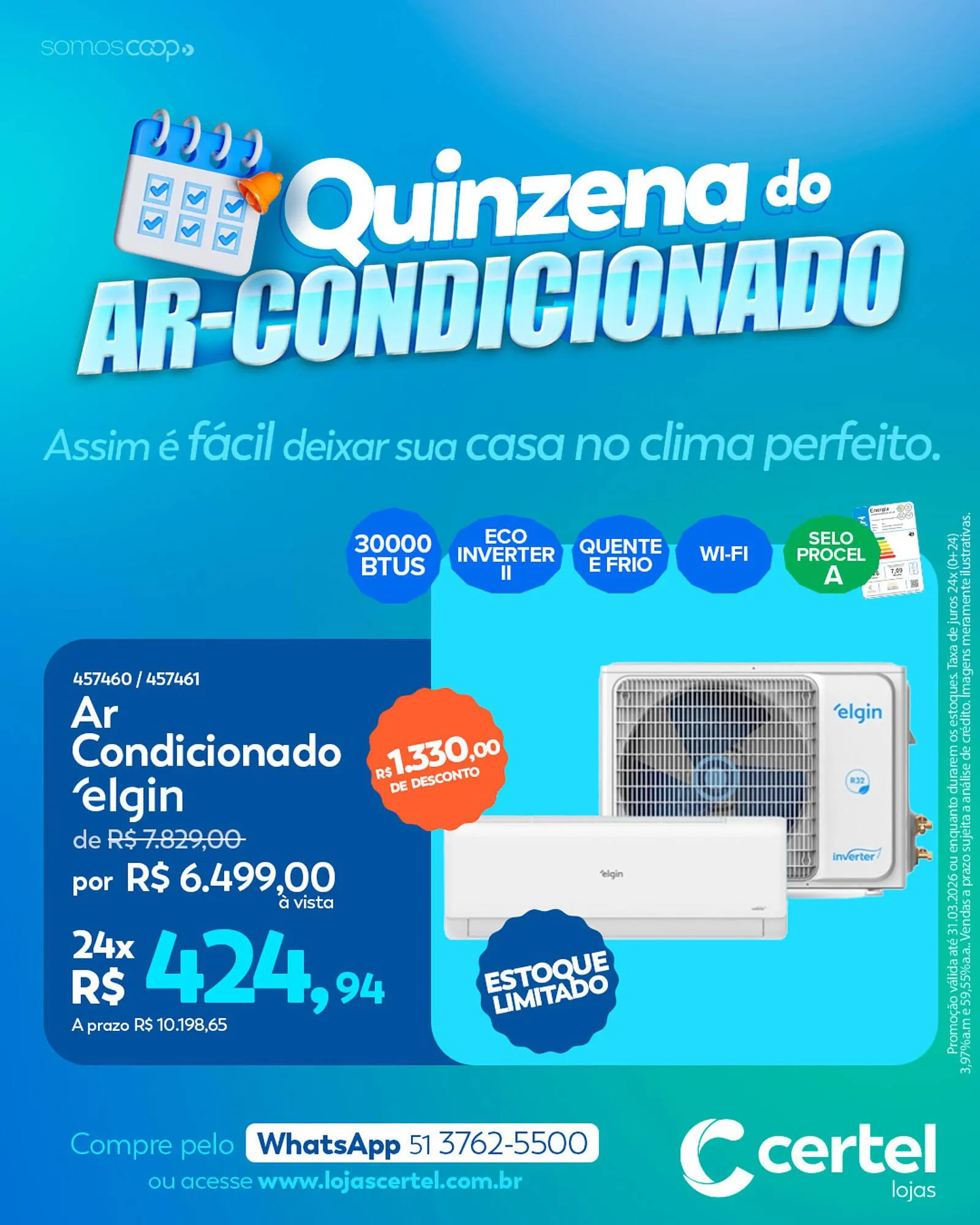 Encarte de Folheto Lojas Certel 25 de março até 31 de março 2026 - Pagina 5