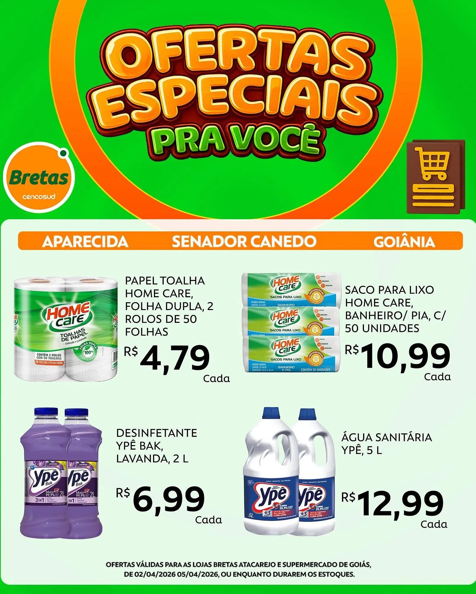 Encarte de Catálogo Supermercados Bretas 2 de abril até 5 de abril 2026 - Pagina 2