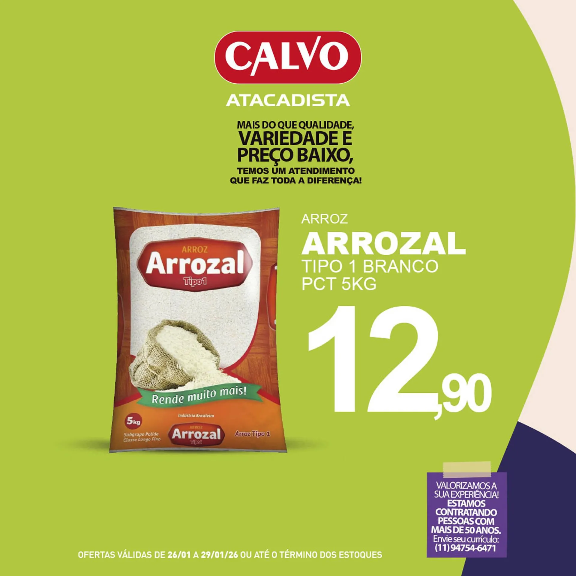 Folheto Calvo Atacadista - 1