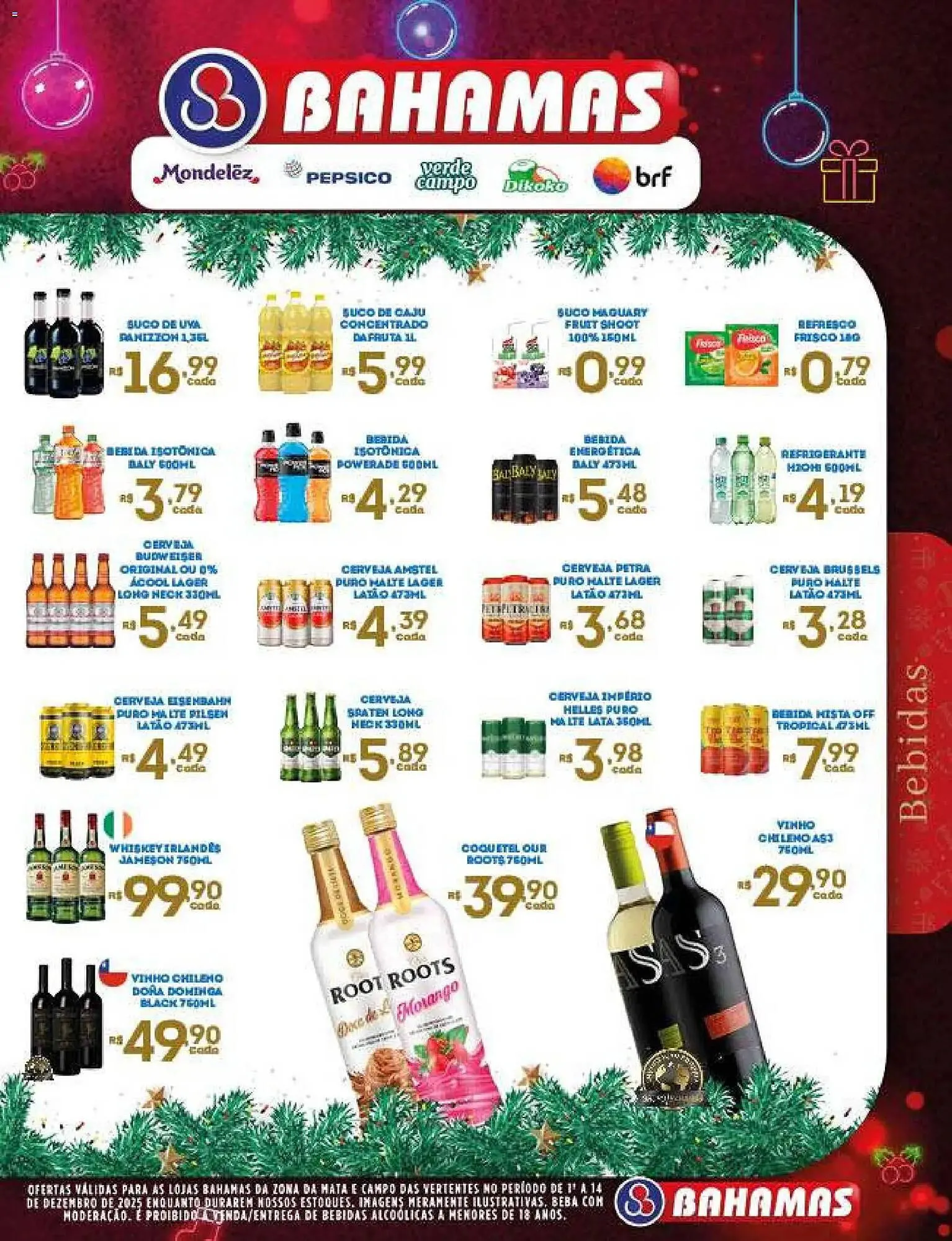 Encarte de Catálogo Bahamas Supermercados 1 de dezembro até 15 de dezembro 2025 - Pagina 11