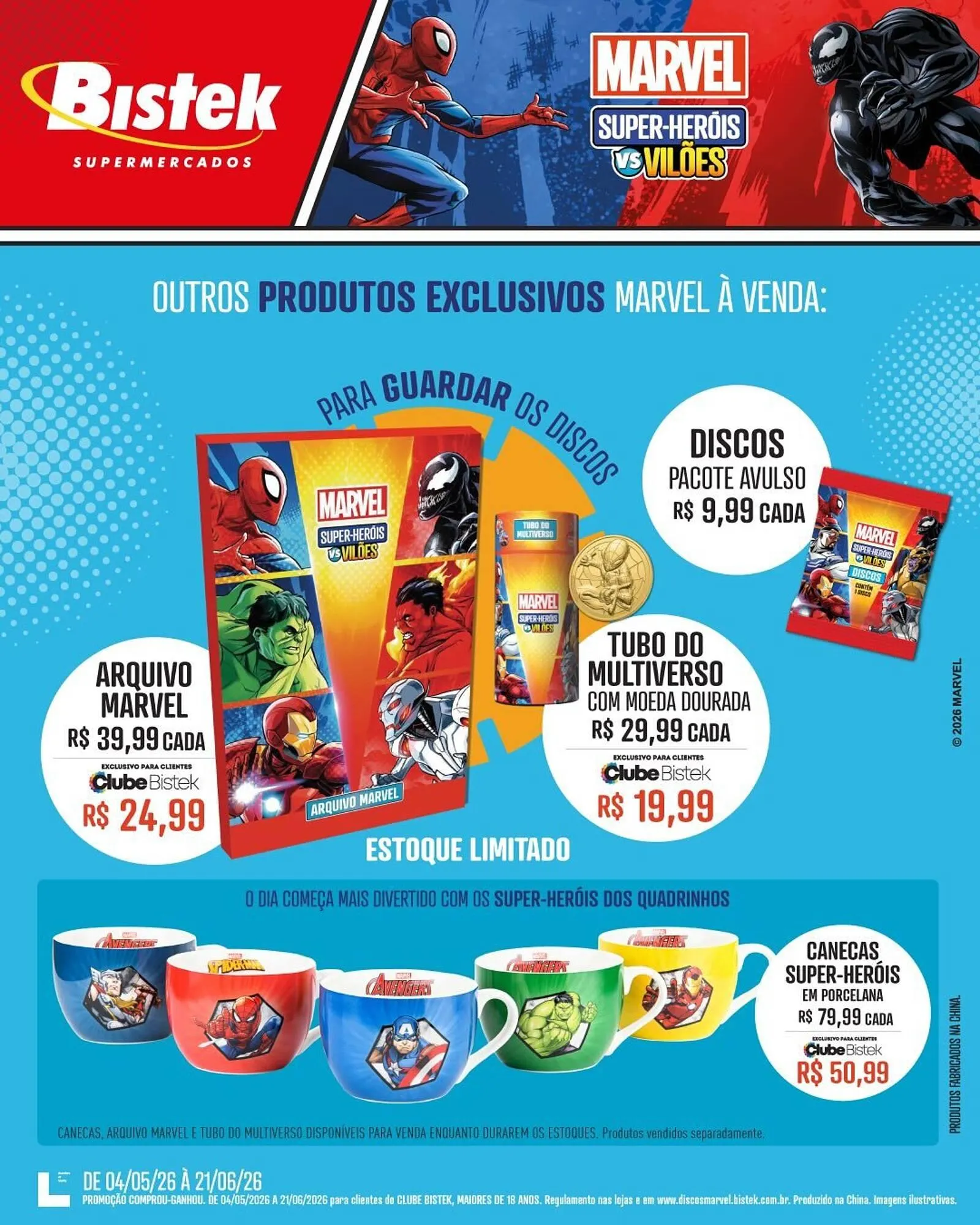 Encarte de Encarte Bistek Supermercados 4 de maio até 21 de maio 2026 - Pagina 3