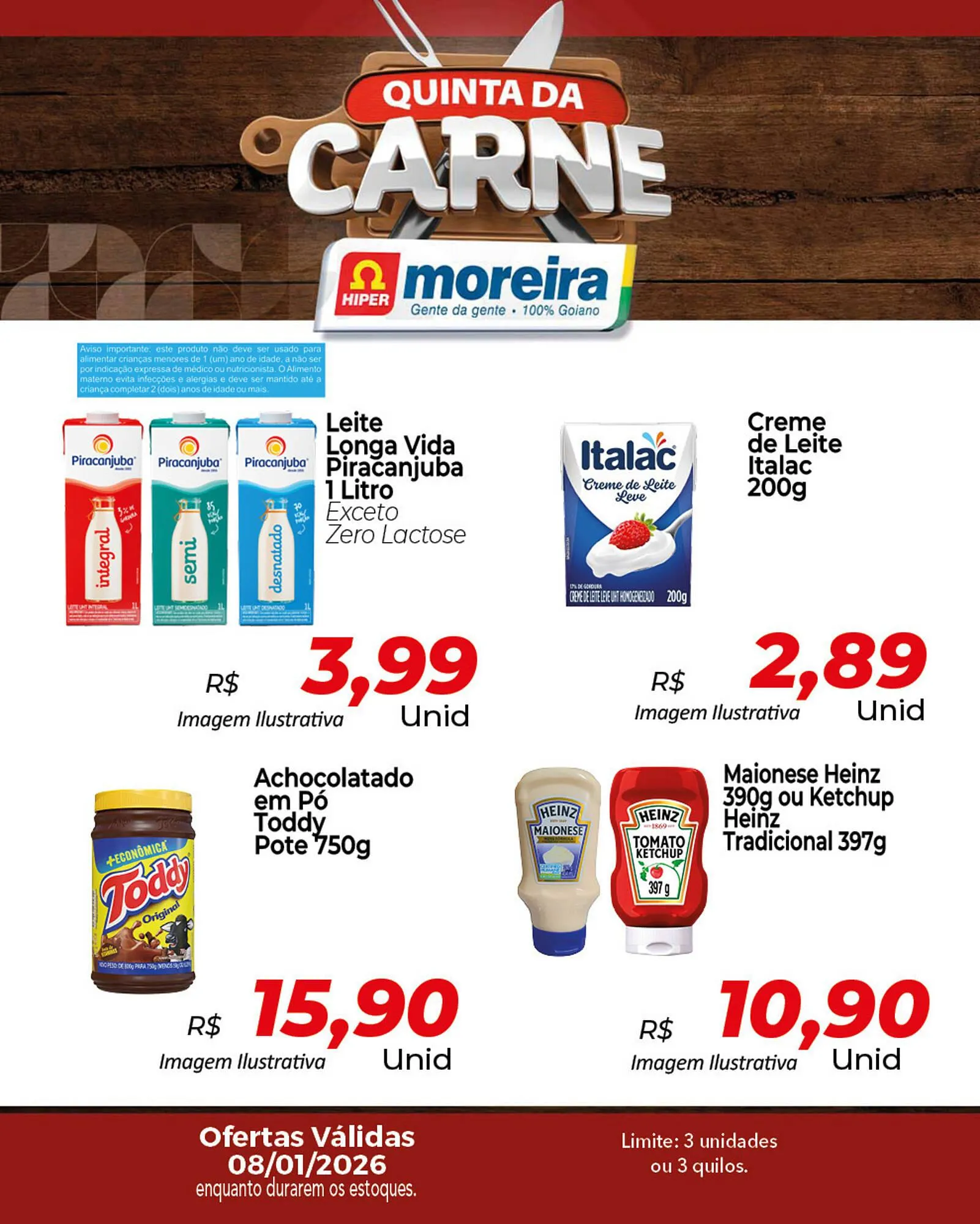 Encarte de Catálogo Hiper Moreira 8 de janeiro até 8 de janeiro 2026 - Pagina 4