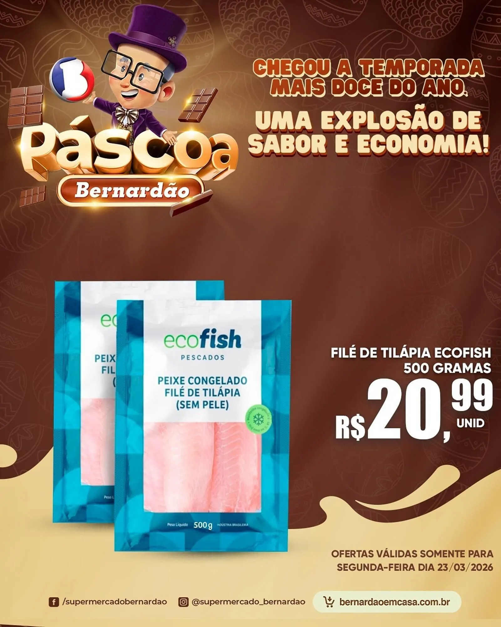 Encarte de Catálogo Supermercado Bernardão 23 de março até 23 de março 2026 - Pagina 3