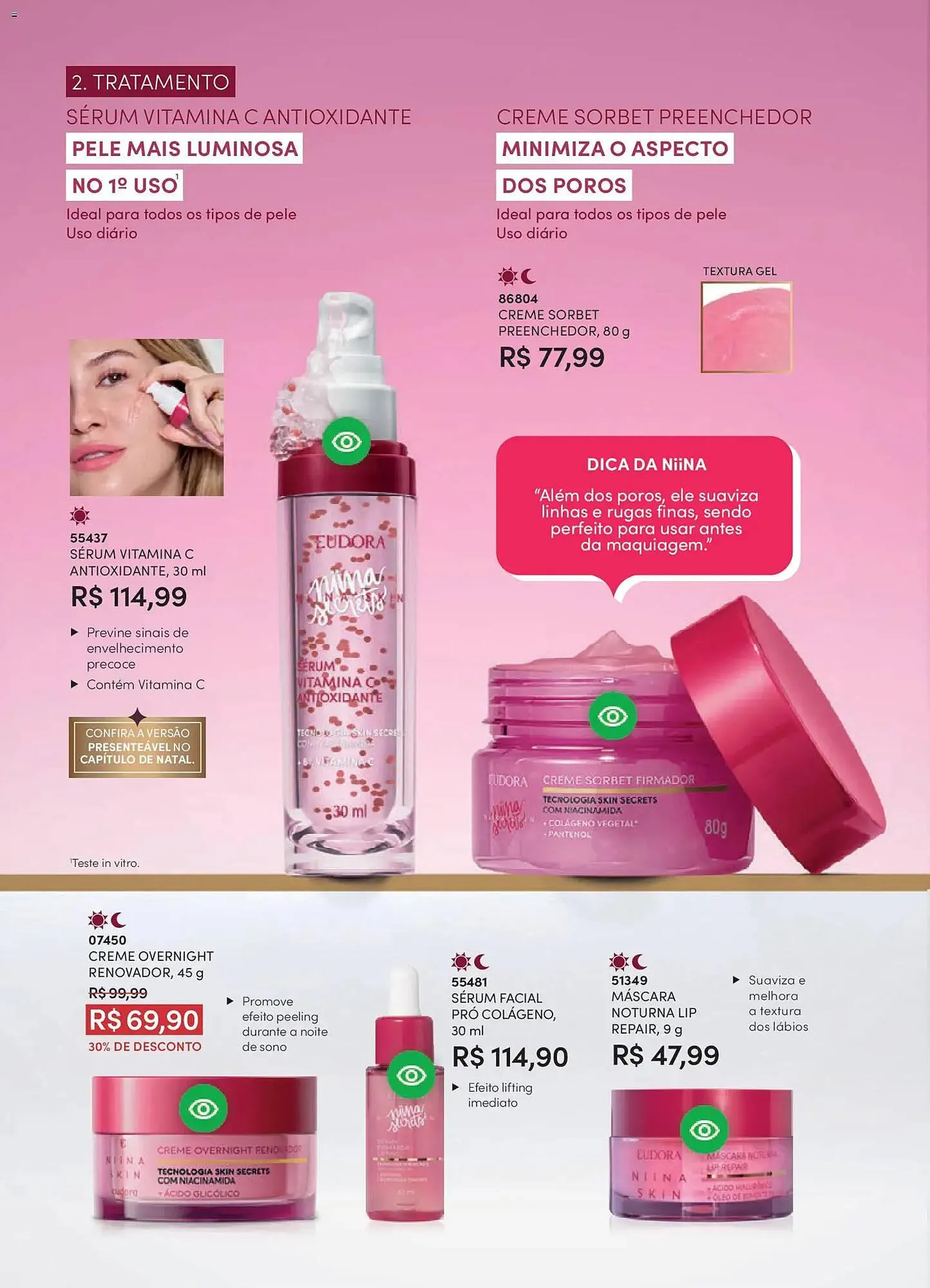 Encarte de Catálogo Eudora 29 de outubro até 27 de novembro 2025 - Pagina 89