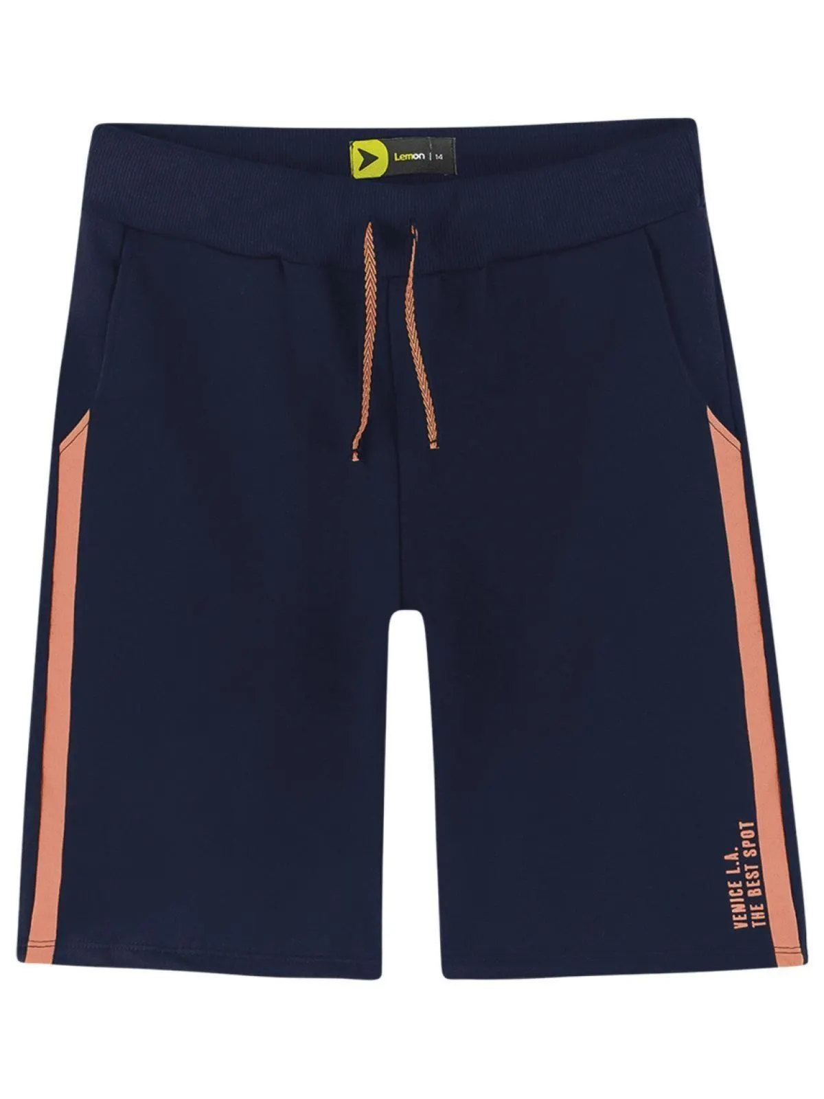 Bermuda Teen Menino Lemon Marinho