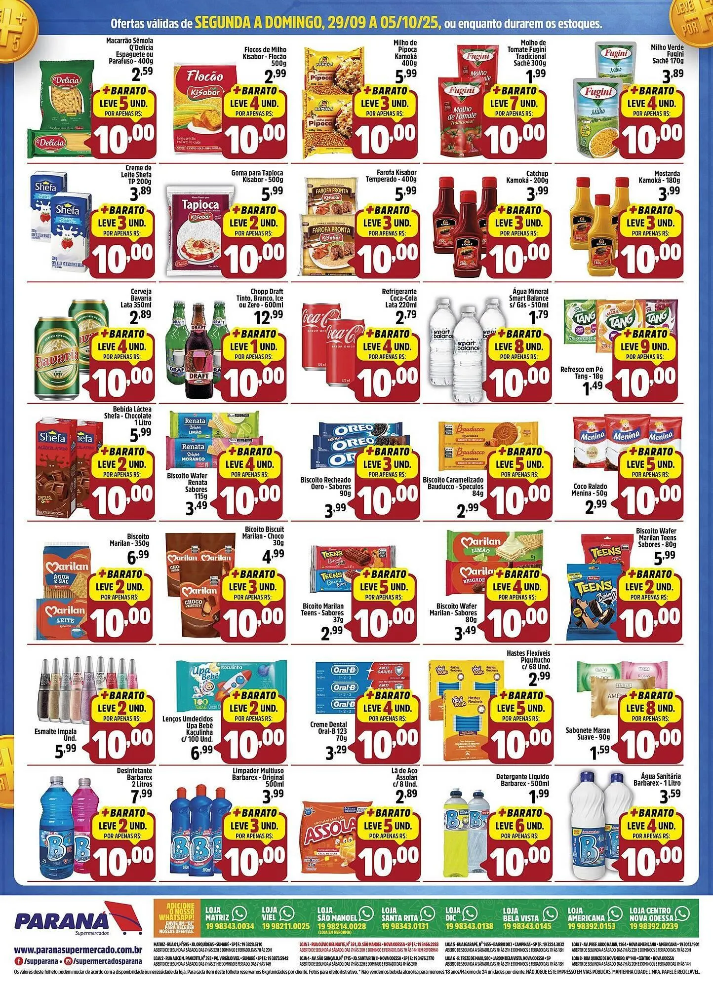 Encarte de Folheto Supermercado Paraná 29 de setembro até 5 de outubro 2025 - Pagina 2