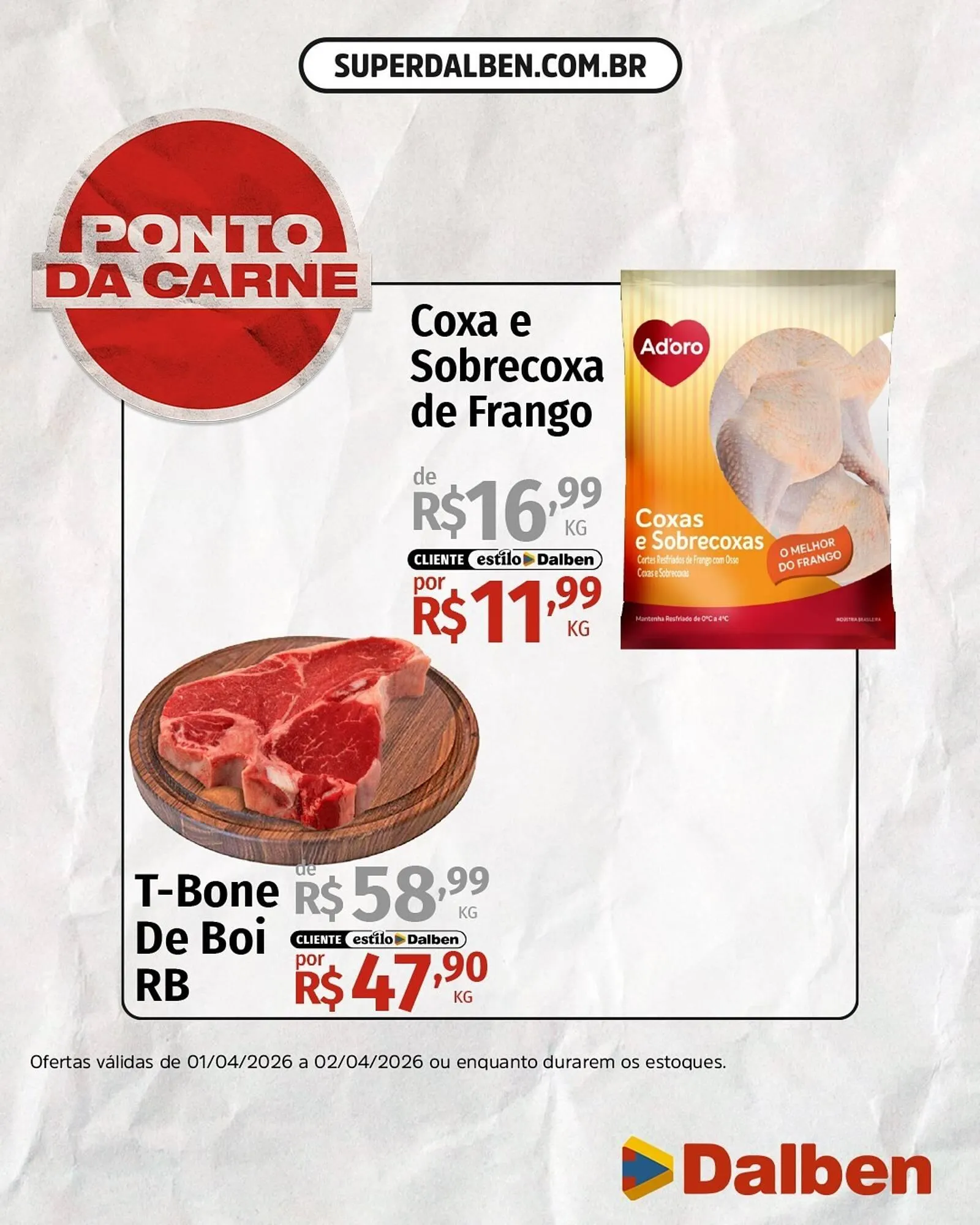 Encarte de Catálogo Supermercado Dalben 1 de abril até 2 de abril 2026 - Pagina 3