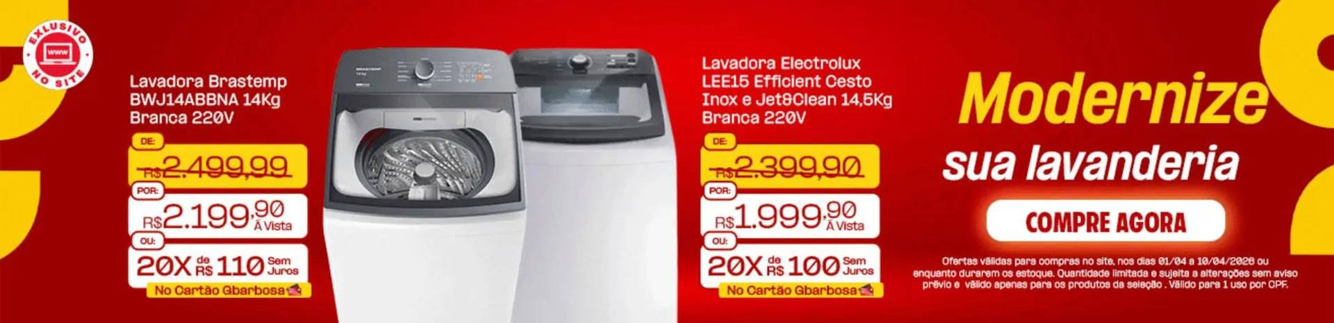 Encarte de Encarte GBarbosa 4 de abril até 4 de abril 2026 - Pagina 87