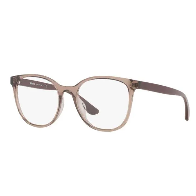 Armação de Óculos de Grau Feminina Tecnol Borboleta TN3092U cor Caramelo Translúcido - Armação de Óculos de Grau Unissex Tecnol TN3092U cor M183