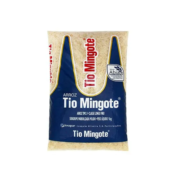 Arroz Tio Mingote Parboilizado 1kg