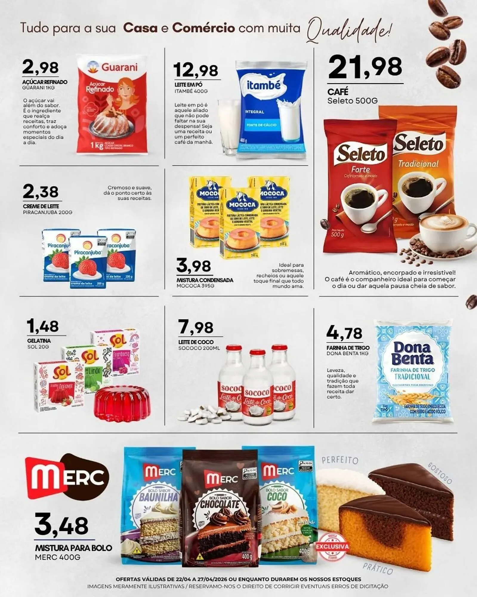 Encarte de Folheto Mercadão Atacadista 24 de abril até 26 de abril 2026 - Pagina 7