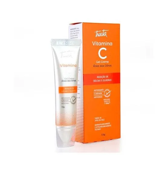 Gel Hidratante Facial Tracta Olhos Vitamina C 15gr