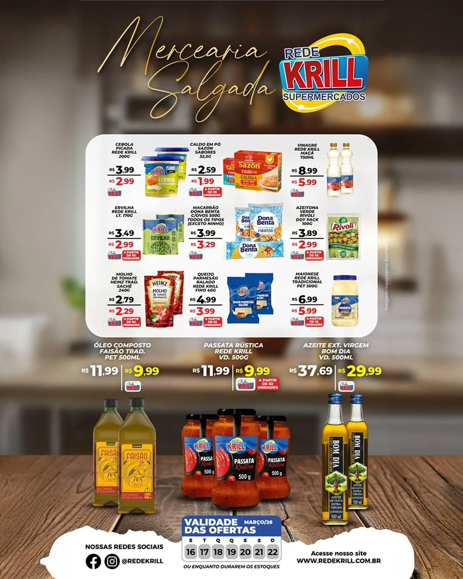 Encarte de Folheto Rede Krill 16 de março até 22 de março 2026 - Pagina 3