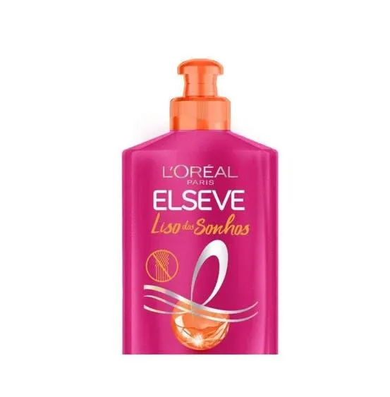 Creme de Pentear Elseve Liso Dos Sonhos AHA + Queratina Vegetal 250ml