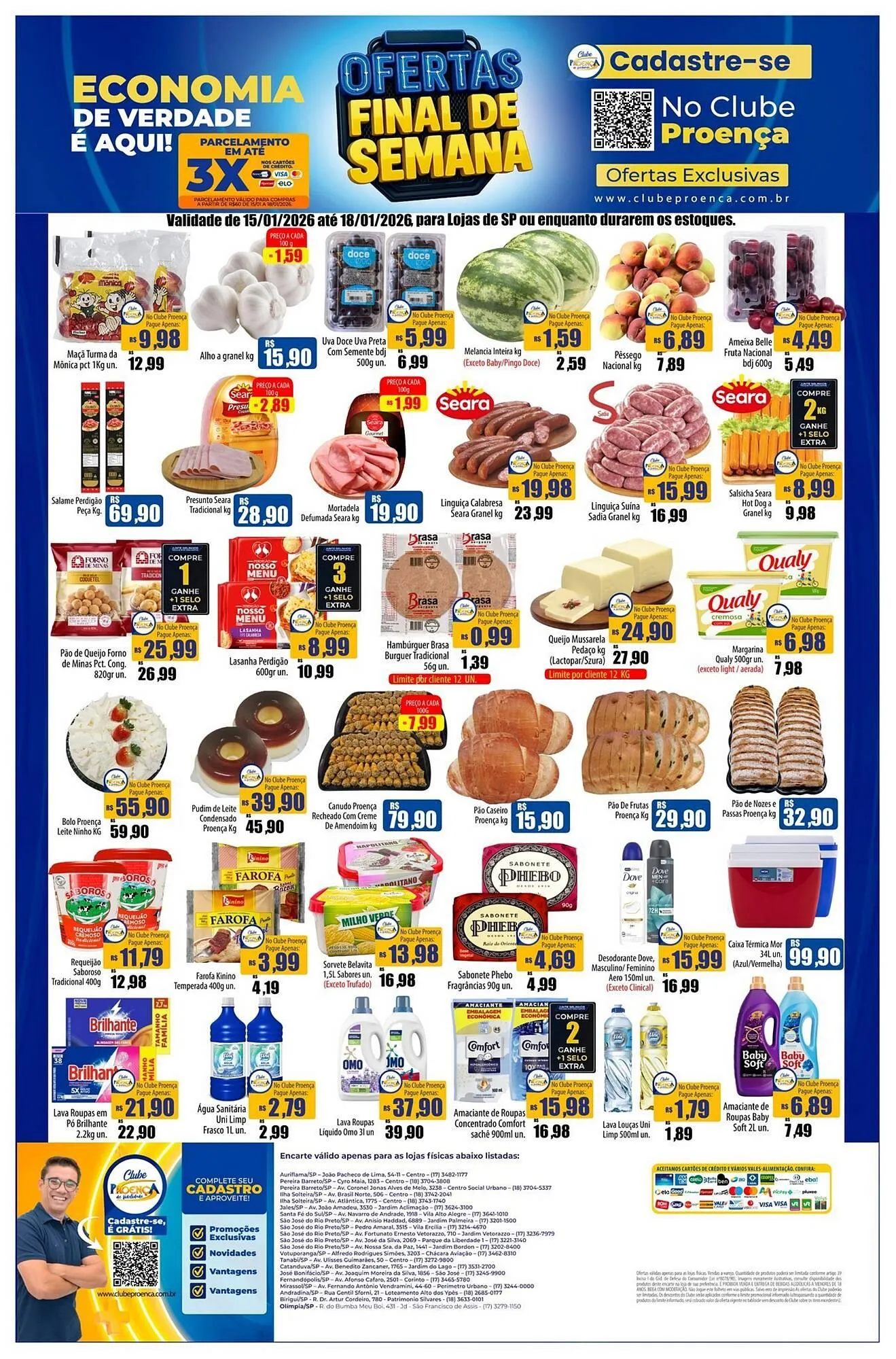 Encarte de Catálogo Proença Supermercados 15 de janeiro até 18 de janeiro 2026 - Pagina 2