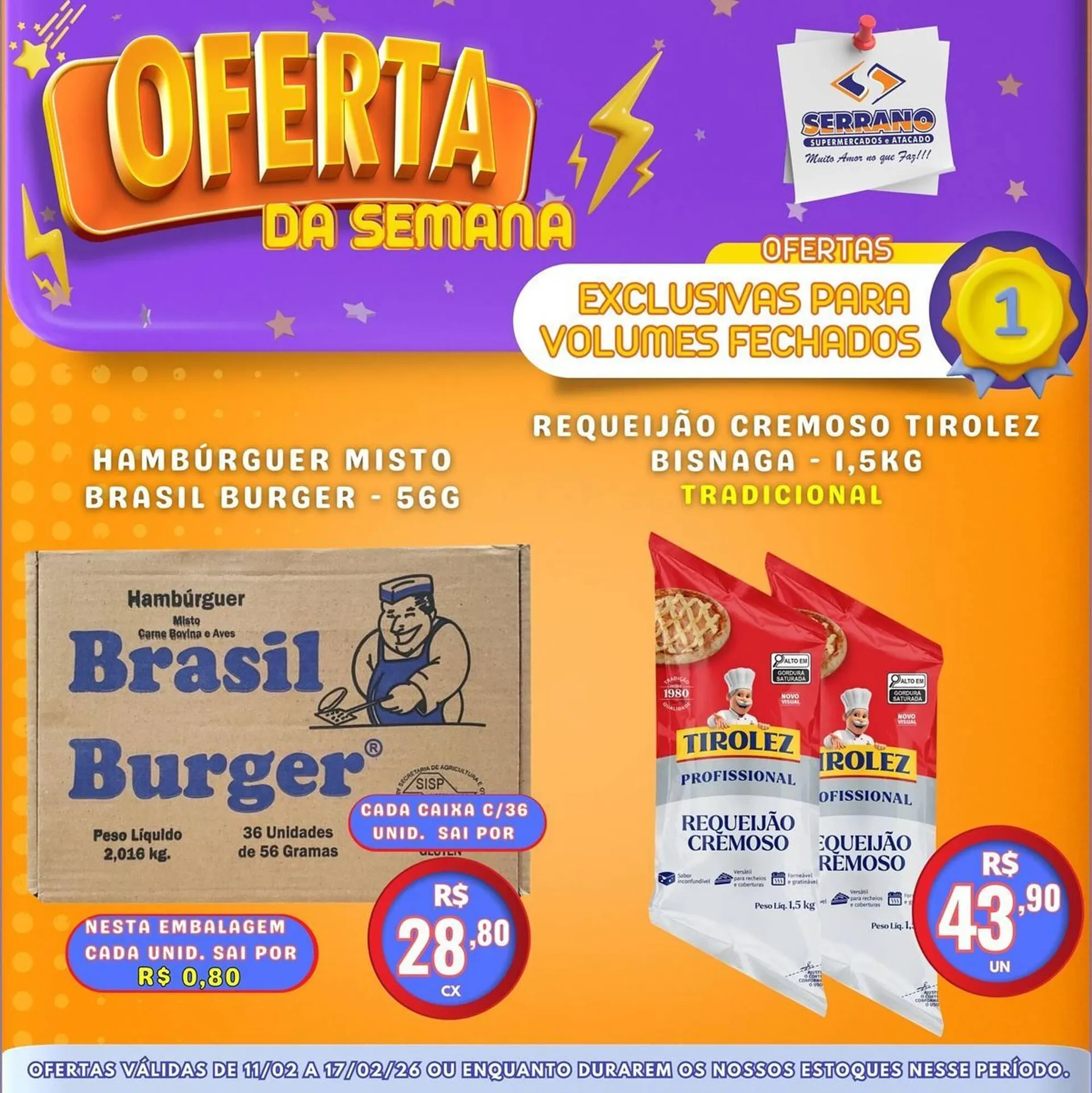 Encarte de Catálogo Serrano Supermercado 11 de fevereiro até 17 de fevereiro 2026 - Pagina 2