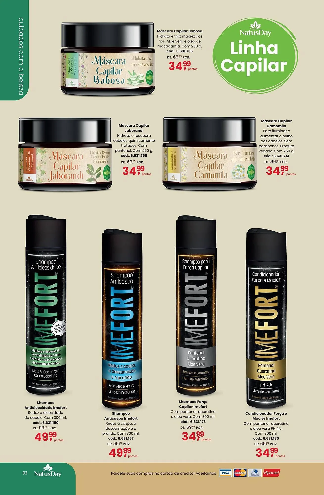 Encarte de Catálogo Quatro Estações 10 de março até 30 de junho 2025 - Pagina 2