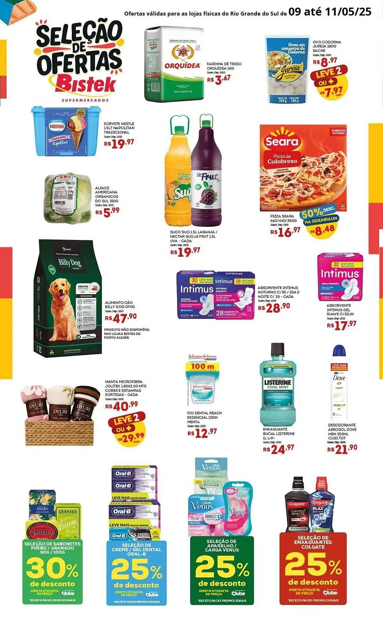 Encarte de Catálogo Bistek Supermercados 9 de maio até 11 de maio 2025 - Pagina 2