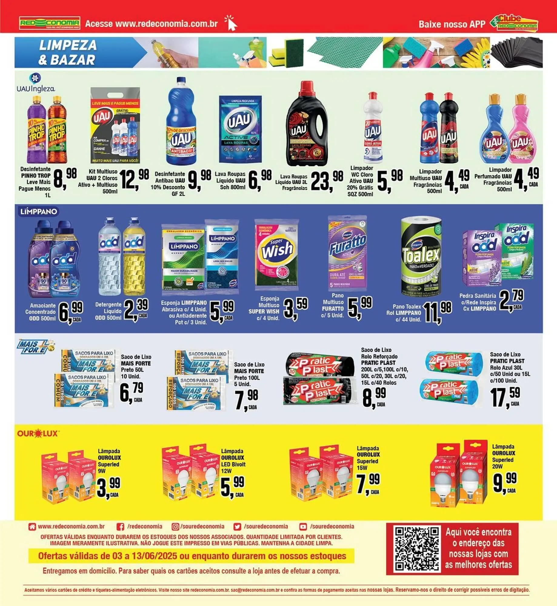 Encarte de Catálogo Rede Economia 6 de junho até 8 de junho 2025 - Pagina 21